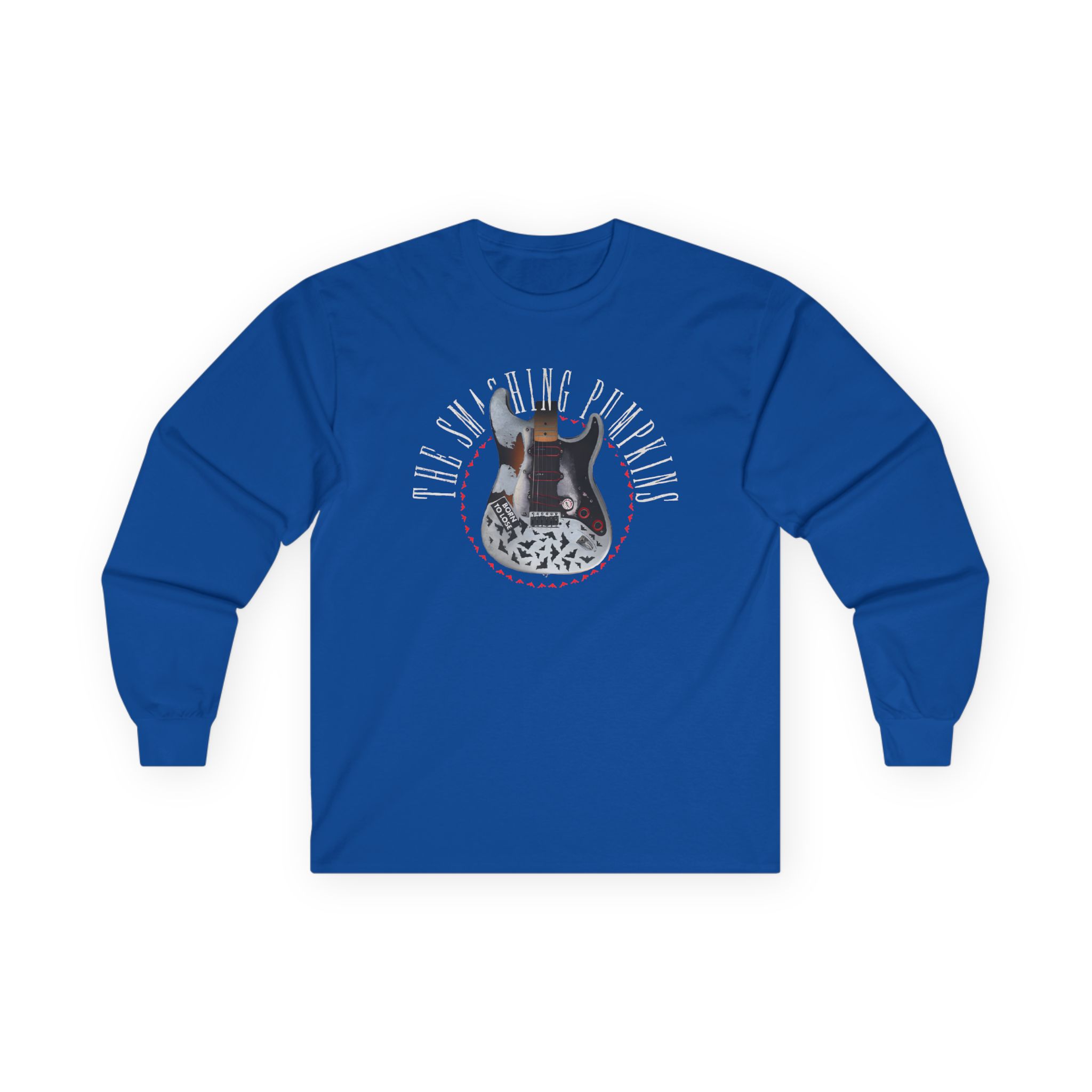 The Smashing Pumpkins Bat Strat Unisex Ultra Cotton Long Sleeve Tee