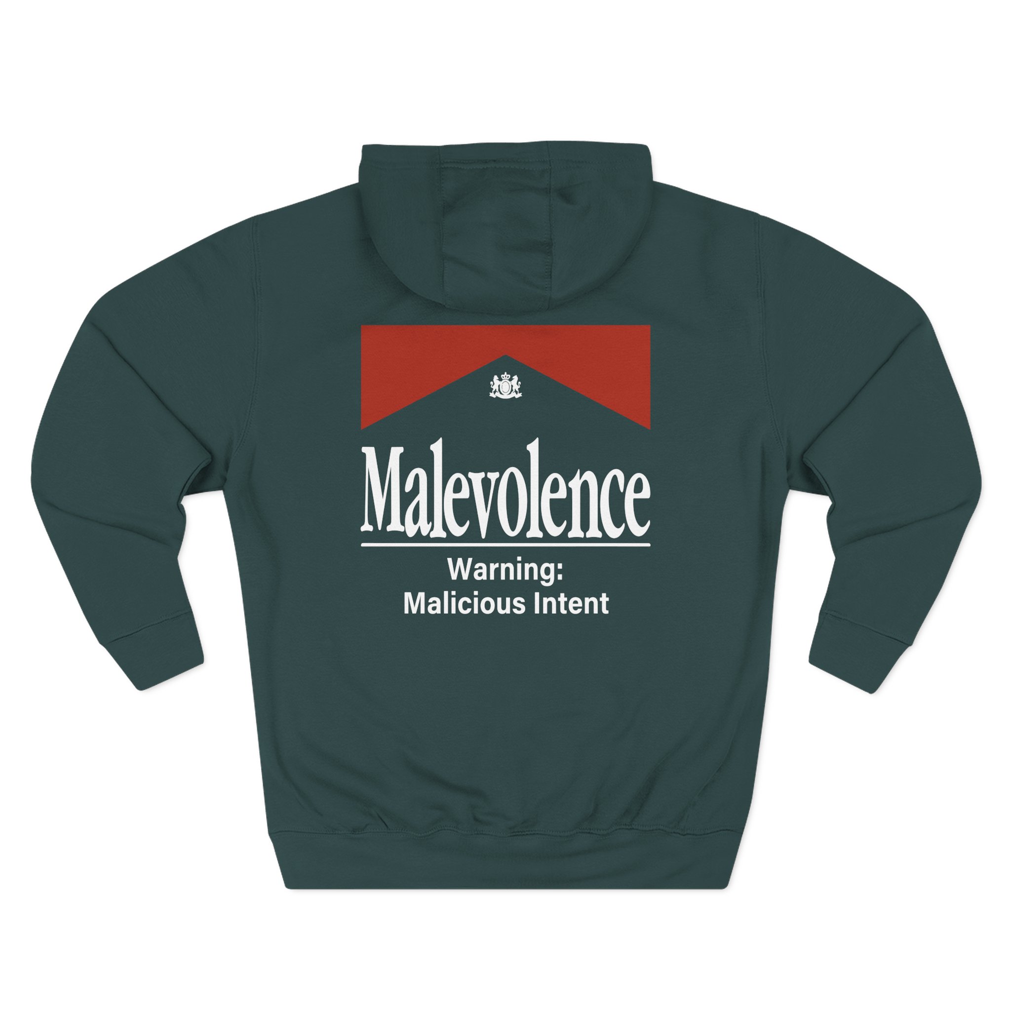 Malevolence Smokers Three-Panel Fleece Hoodie
