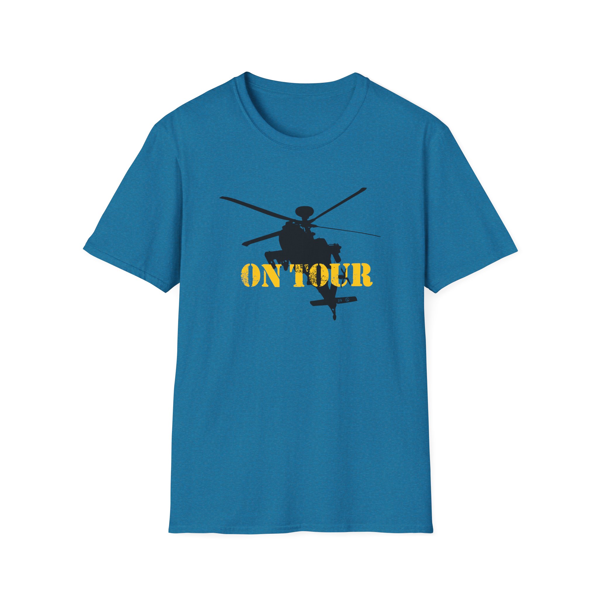 Toby Keith American Soldier Helicopter Unisex Softstyle T-Shirt