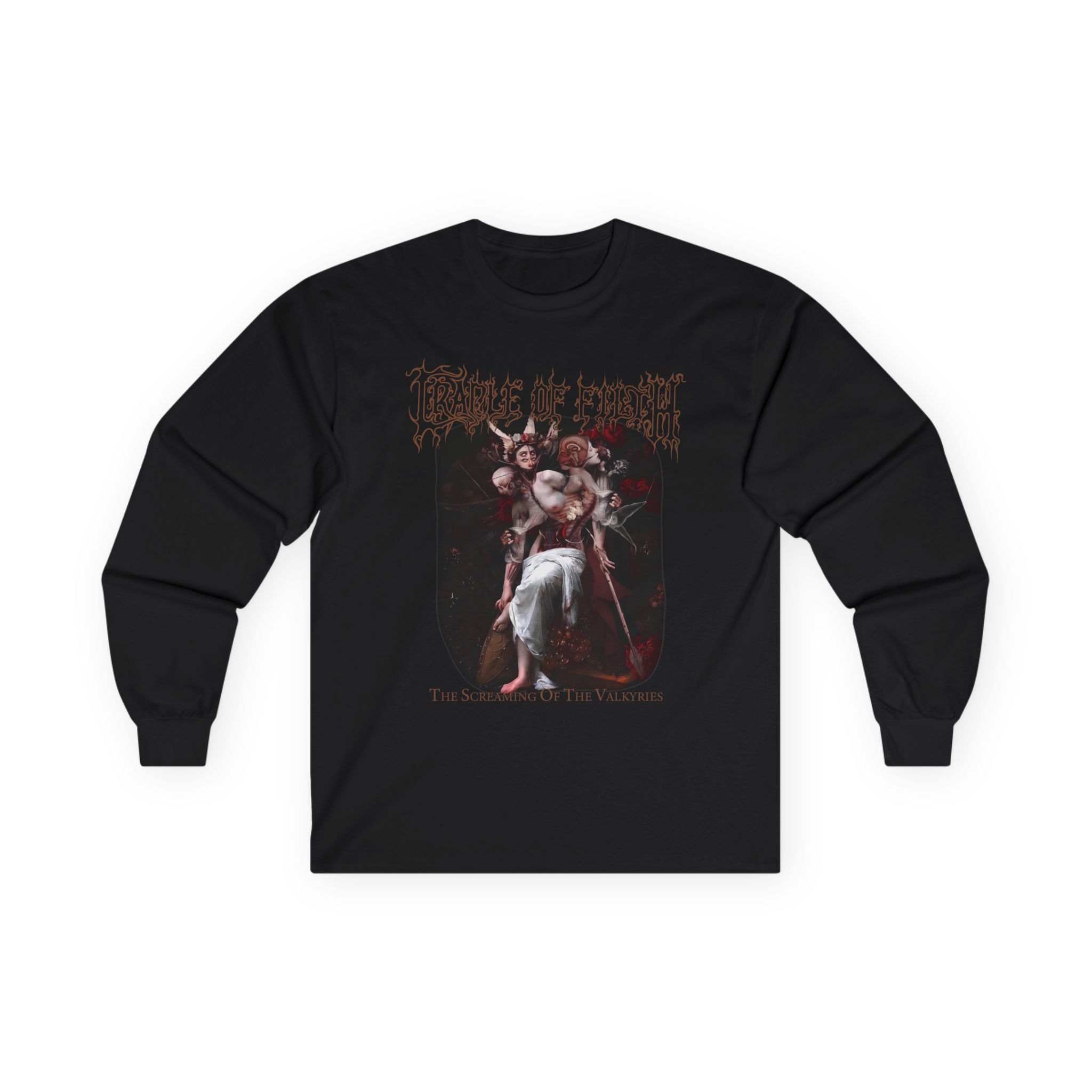 Cradle of Filth the Screaming of the Valkyries Unisex Ultra Cotton Long Sleeve Tee