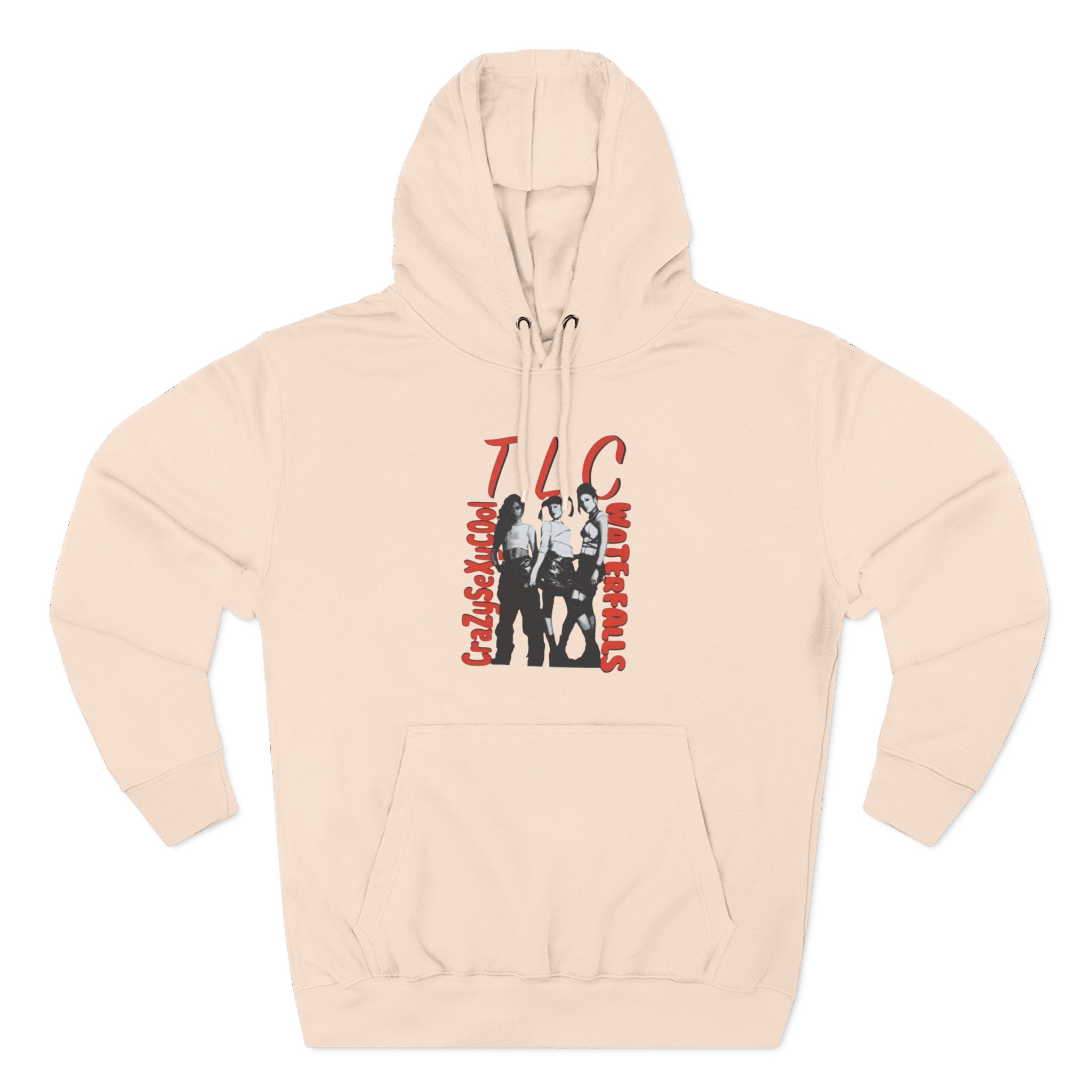 TLC Waterfalls Three-Panel Fleece Hoodie