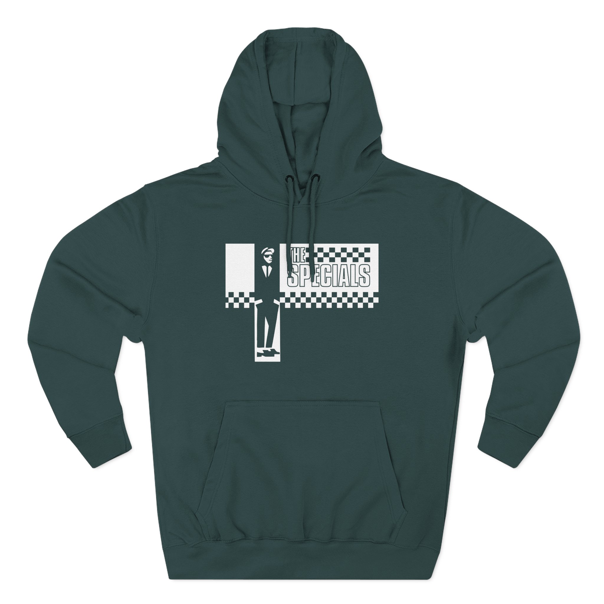 The Specials Aka Ska Reggae Three-Panel Fleece Hoodie