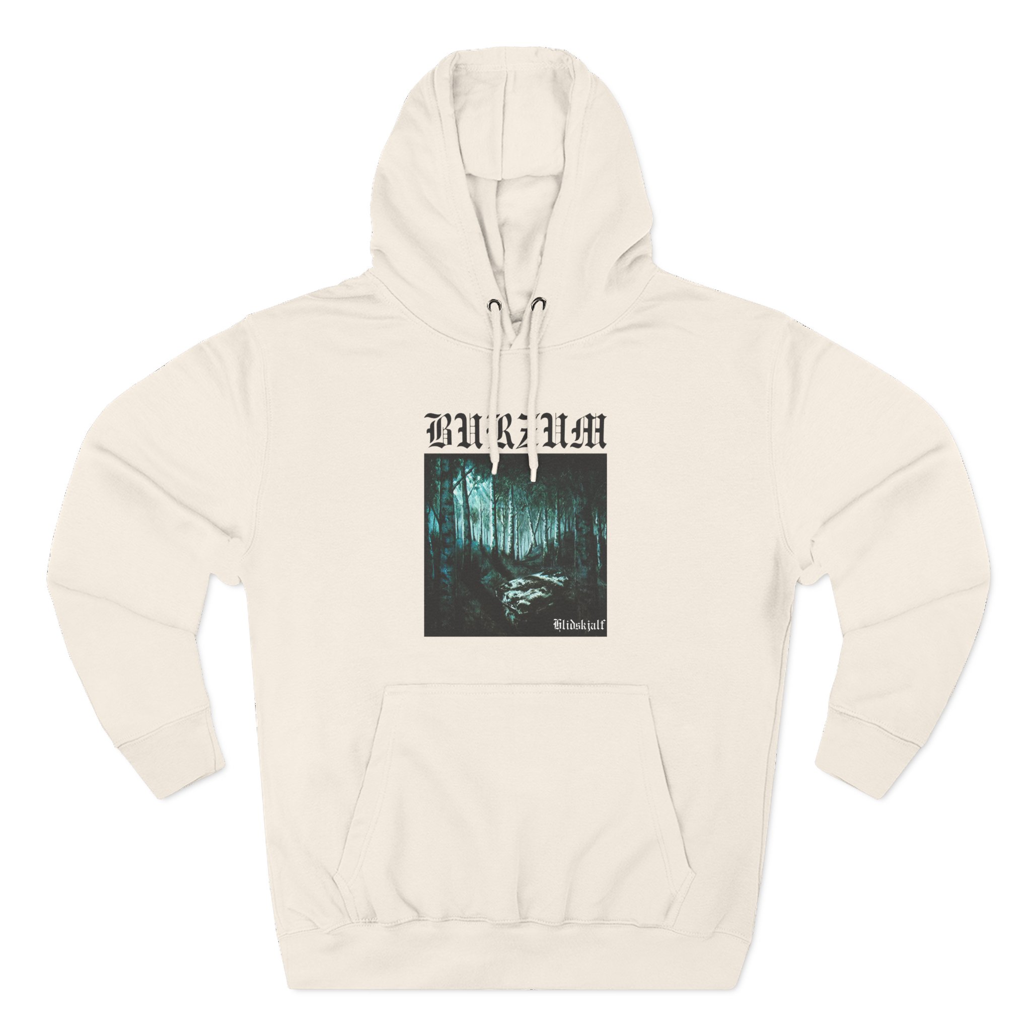 Burzum Hlidskjalf Three-Panel Fleece Hoodie