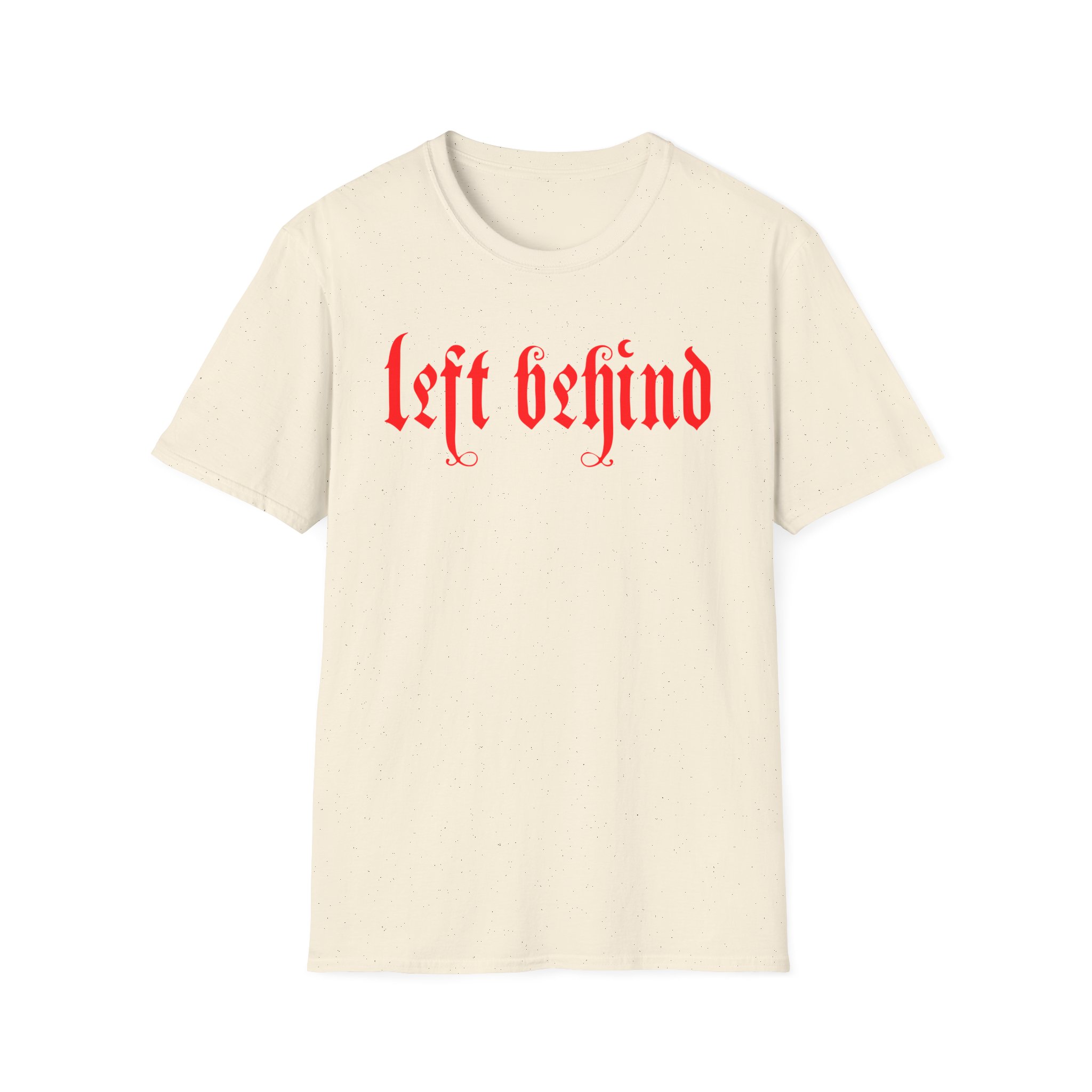 Left Behind Blessed by the Burn Unisex Softstyle T-Shirt