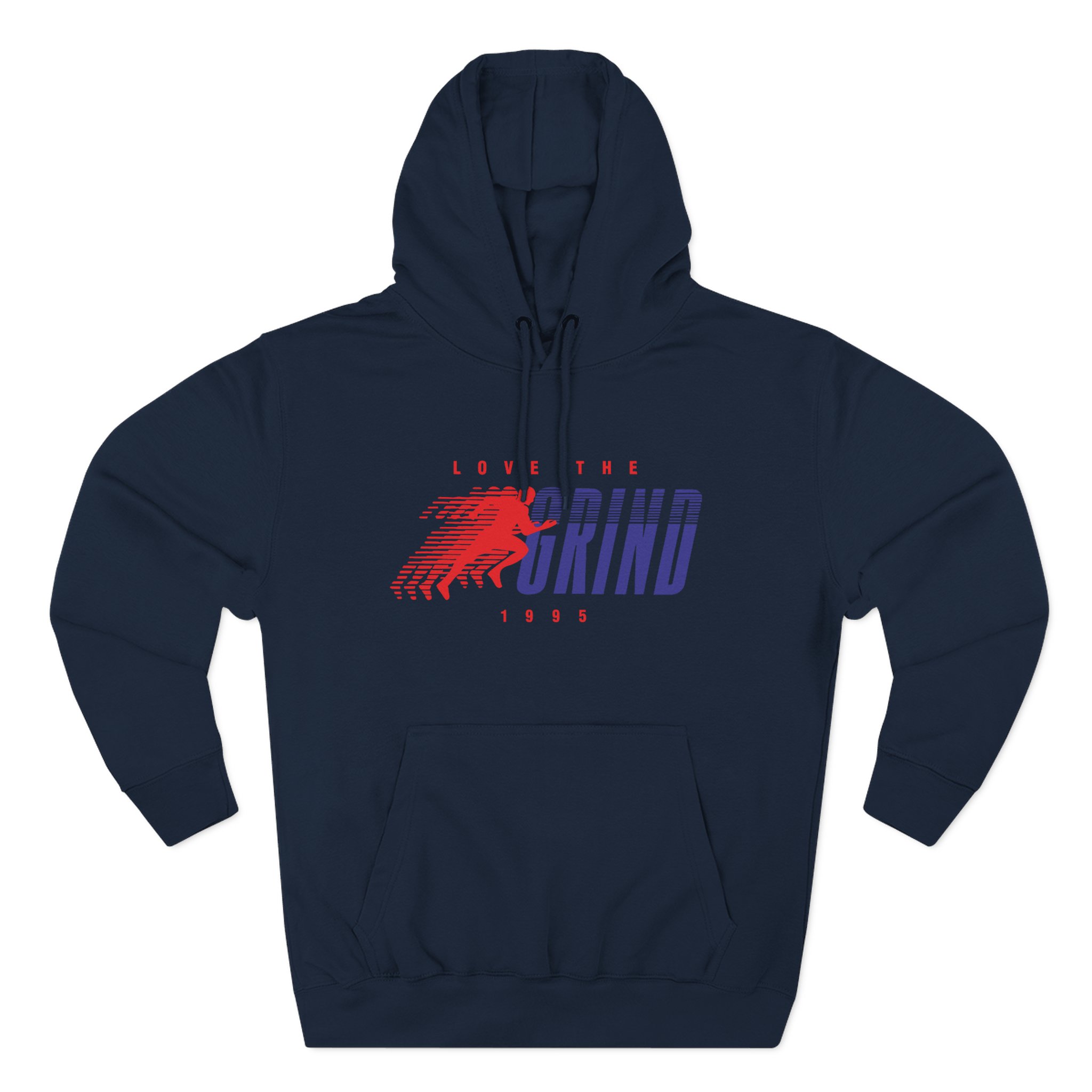 Phily Bowden Love the Grind 1995 Three-panel Fleece Hoodie