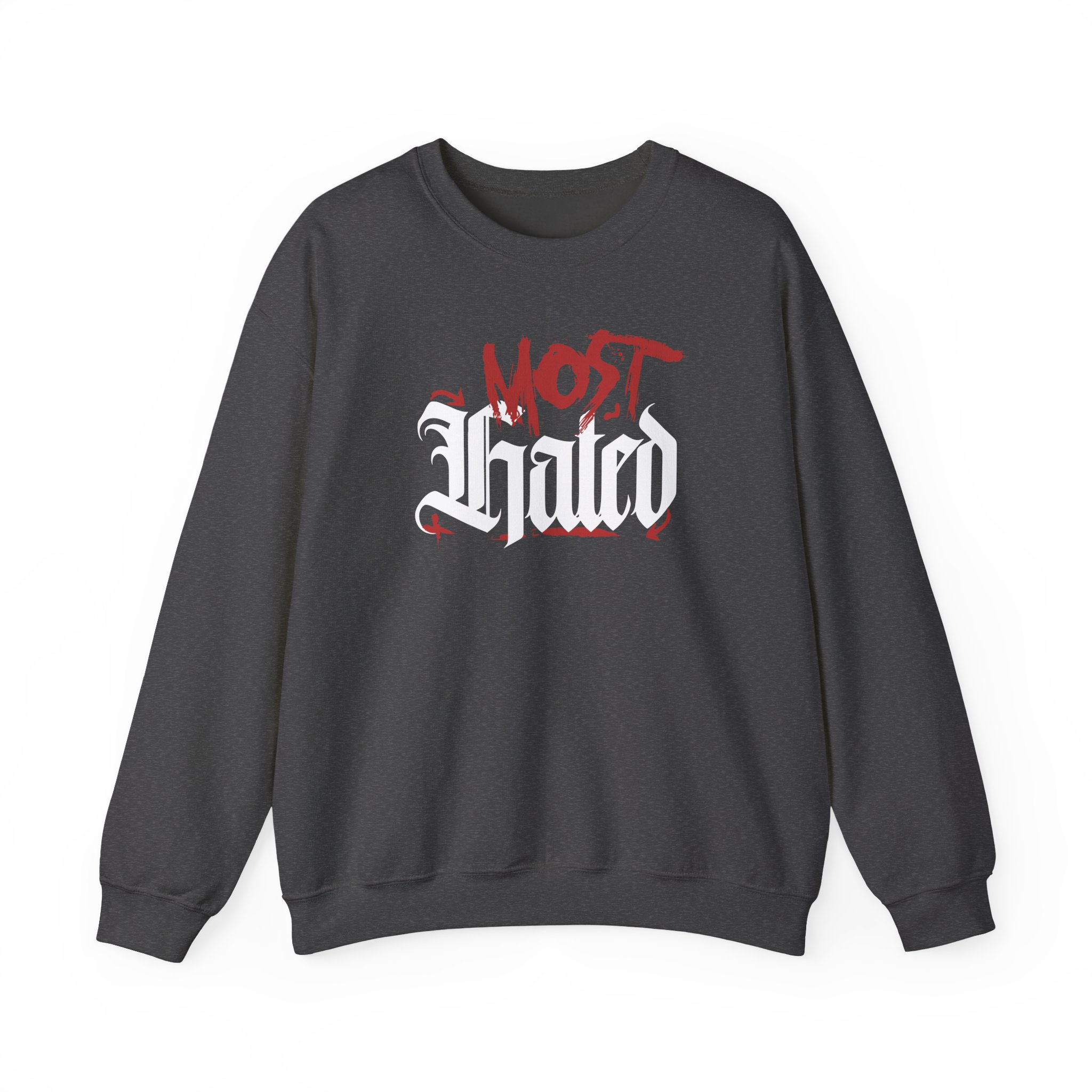 Fredo Bang Most Hated Unisex Heavy Blendâ„¢ Crewneck Sweatshirt