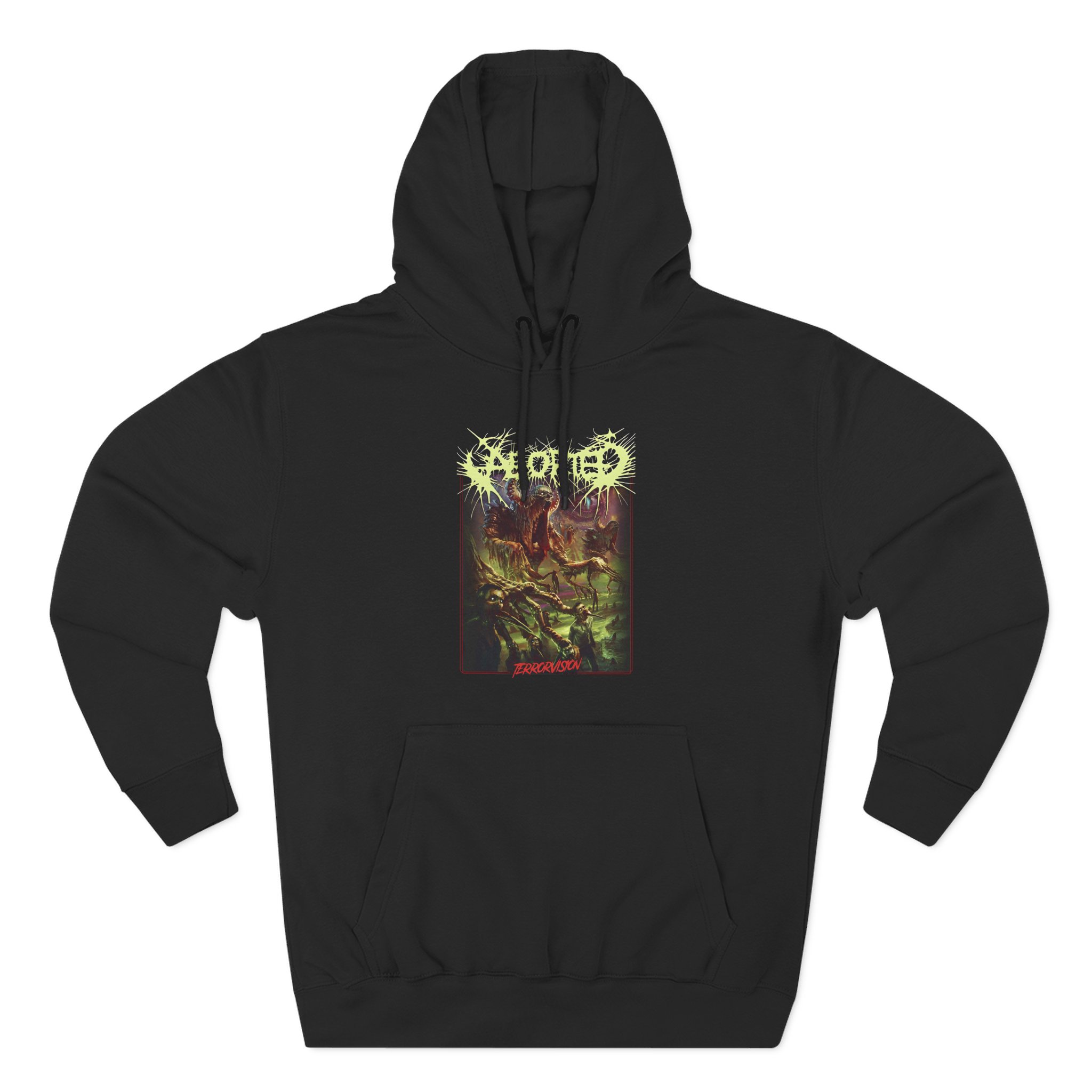 Aborted Terrorvision Three-Panel Fleece Hoodie