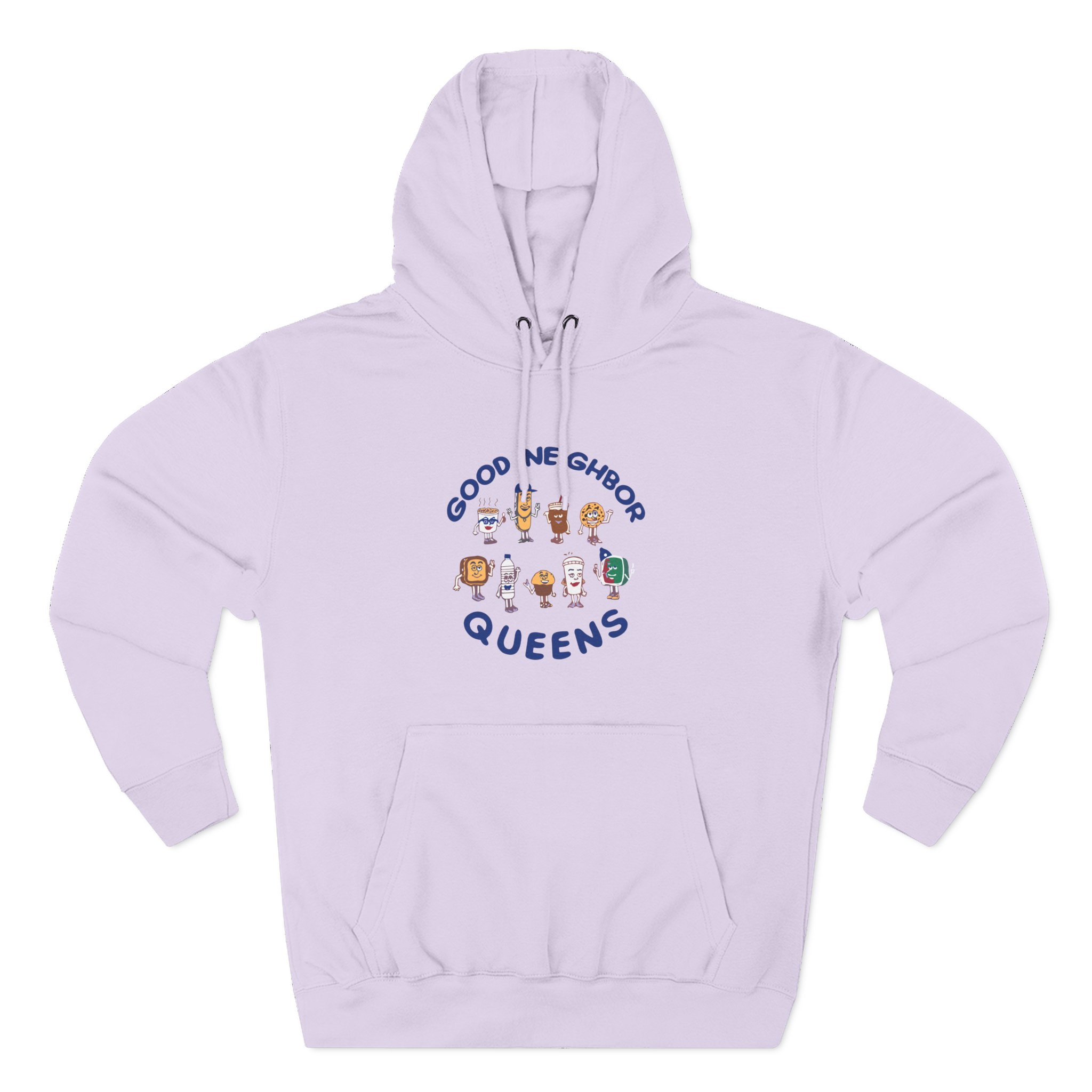 Good Neighbours Queens LS Three-Panel Fleece Hoodie