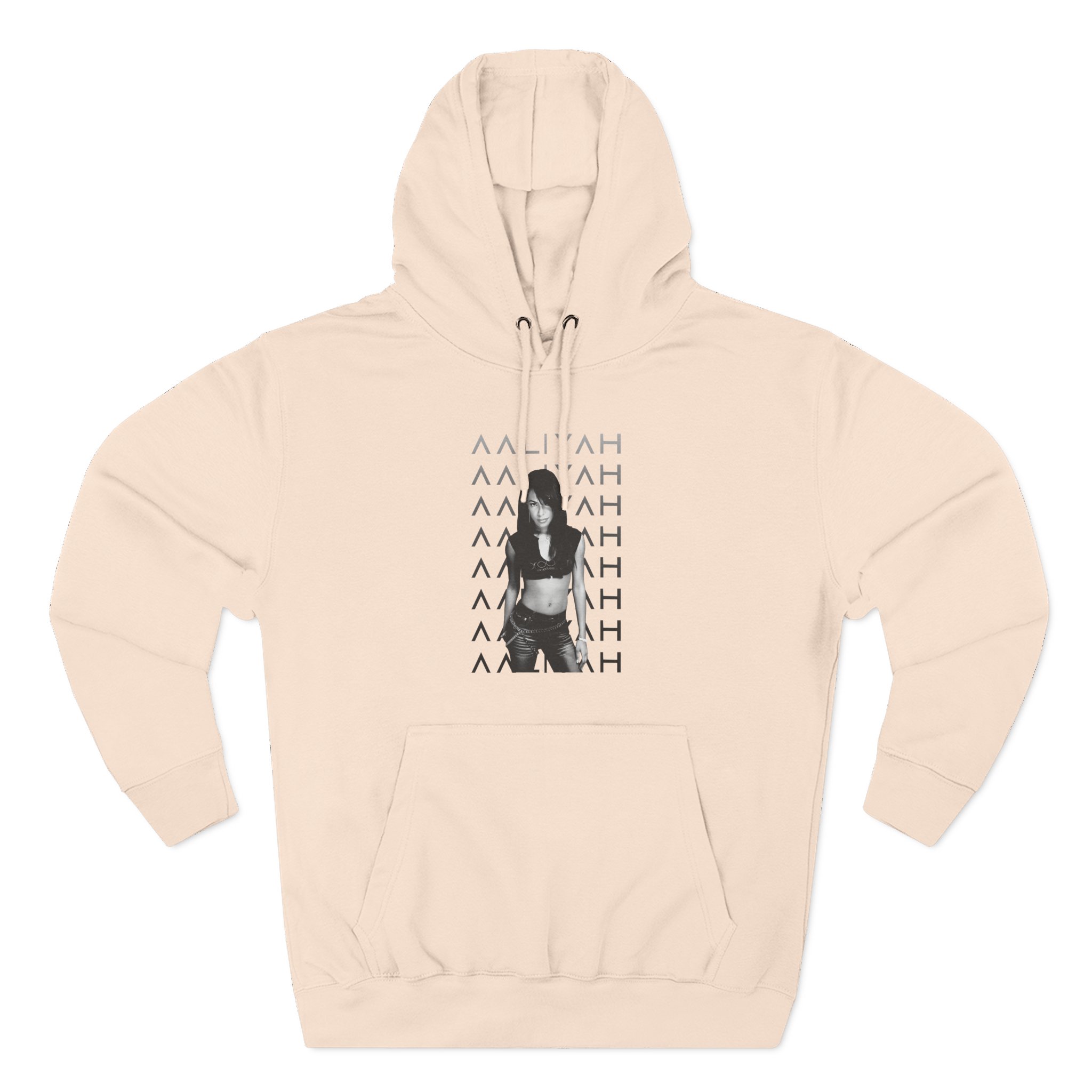 Aaliyah Three-Panel Fleece Hoodie