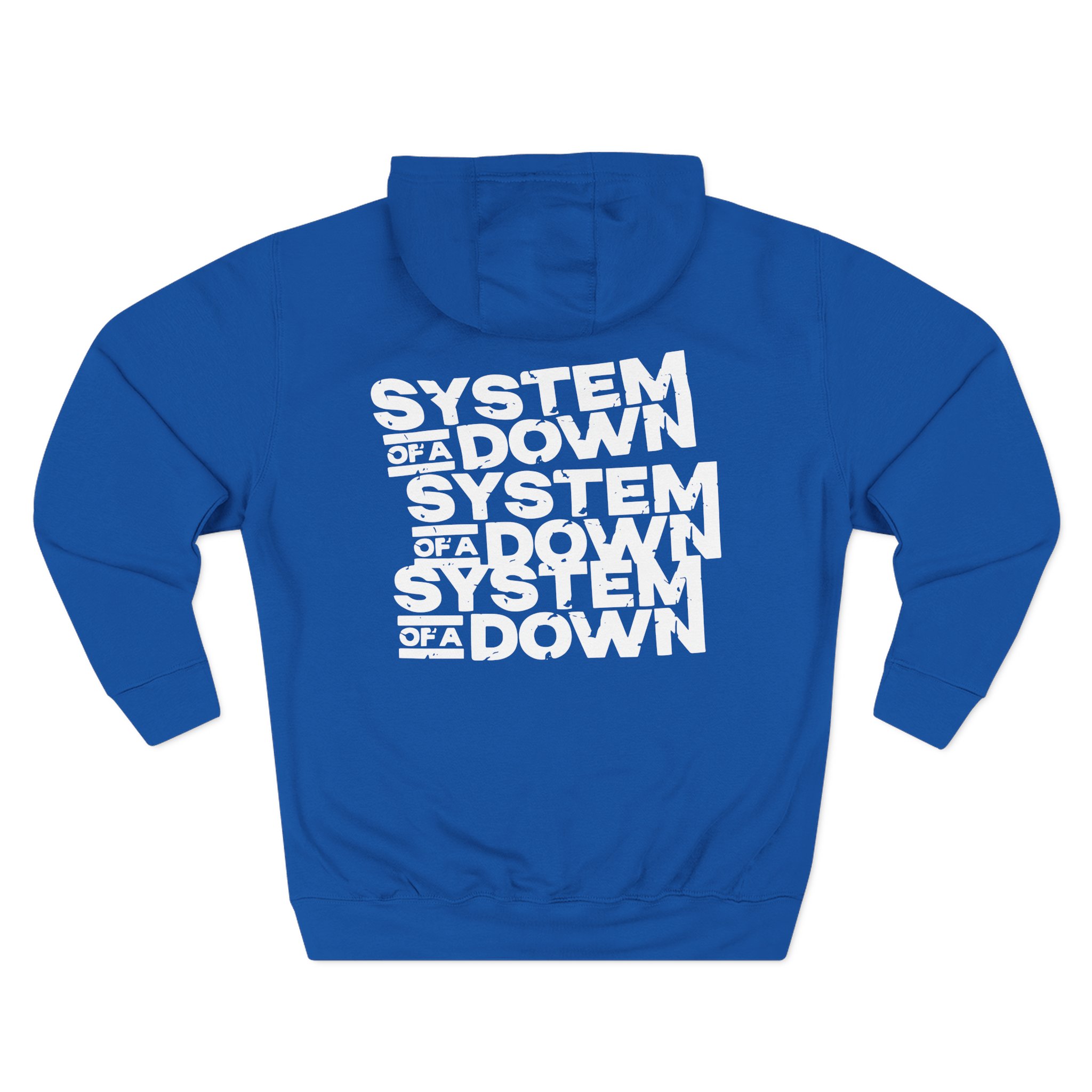 System of a Down Awake Distressed Three-Panel Fleece Hoodie