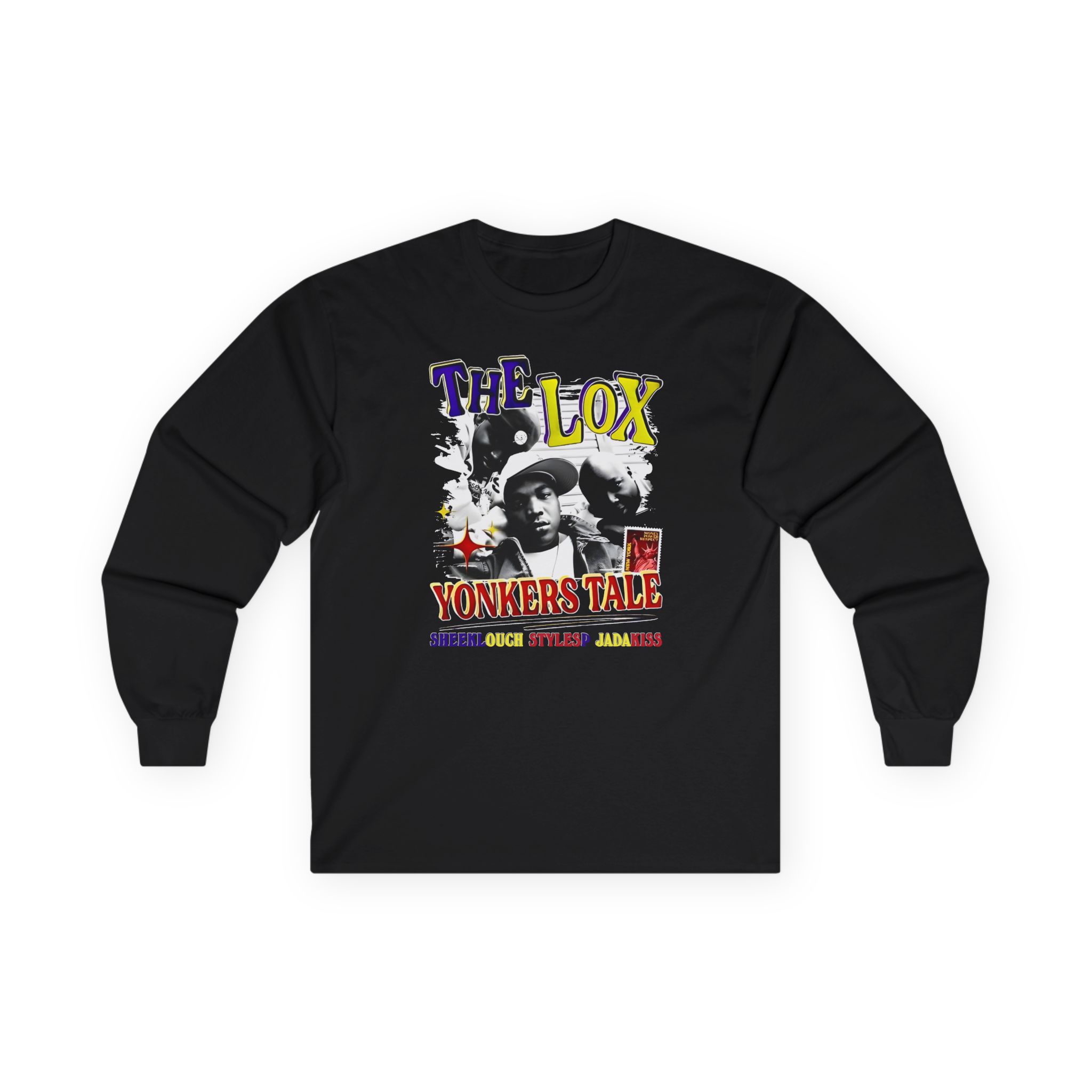 The Lox Yonkers Tale Sheek Louch Styles P Jadakiss Unisex Ultra Cotton Long Sleeve Tee