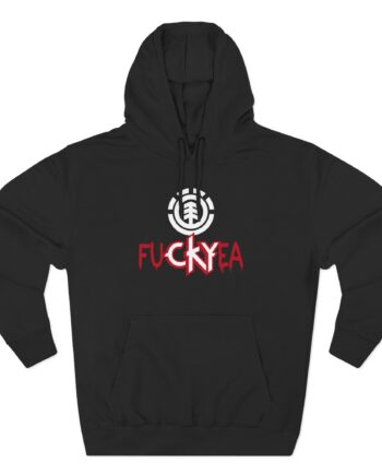 CKY fuckyea Three-Panel Fleece Hoodie