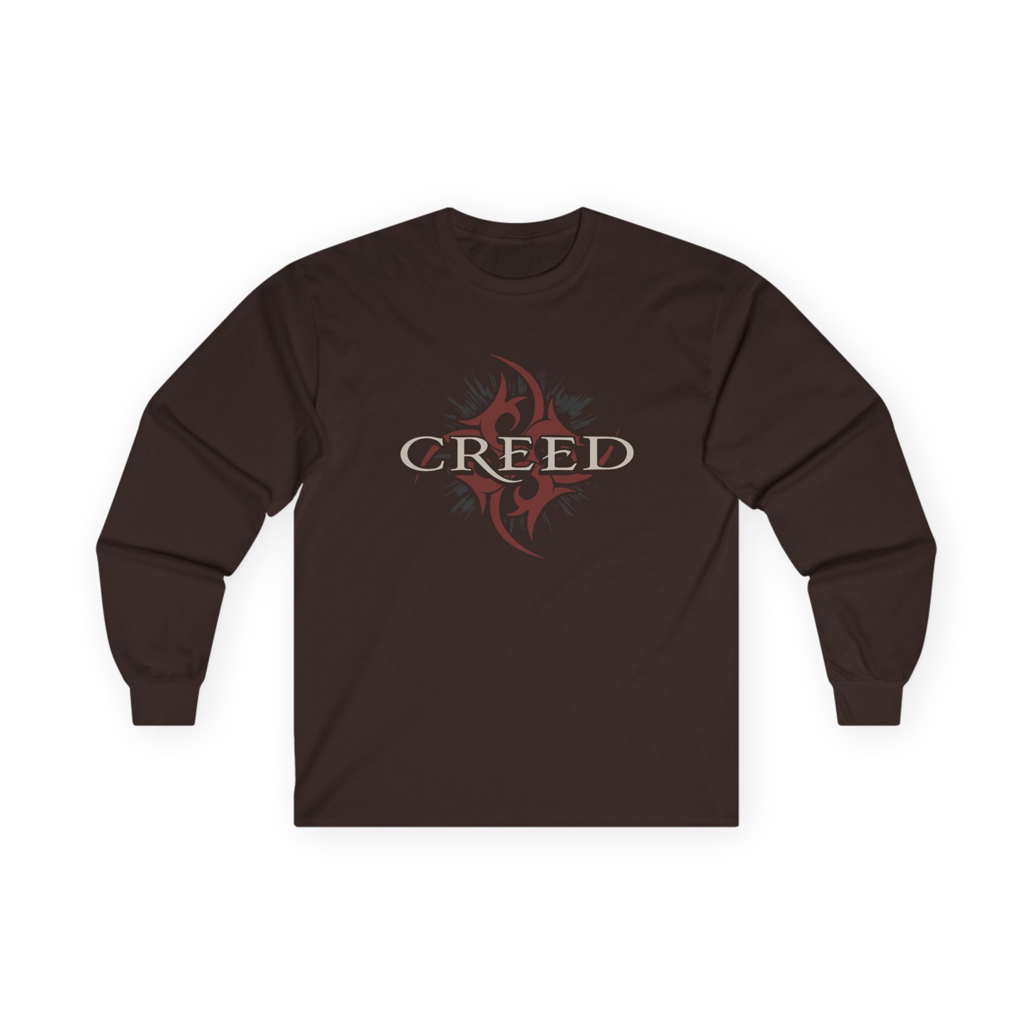 Creed Tribal Red Unisex Ultra Cotton Long Sleeve Tee