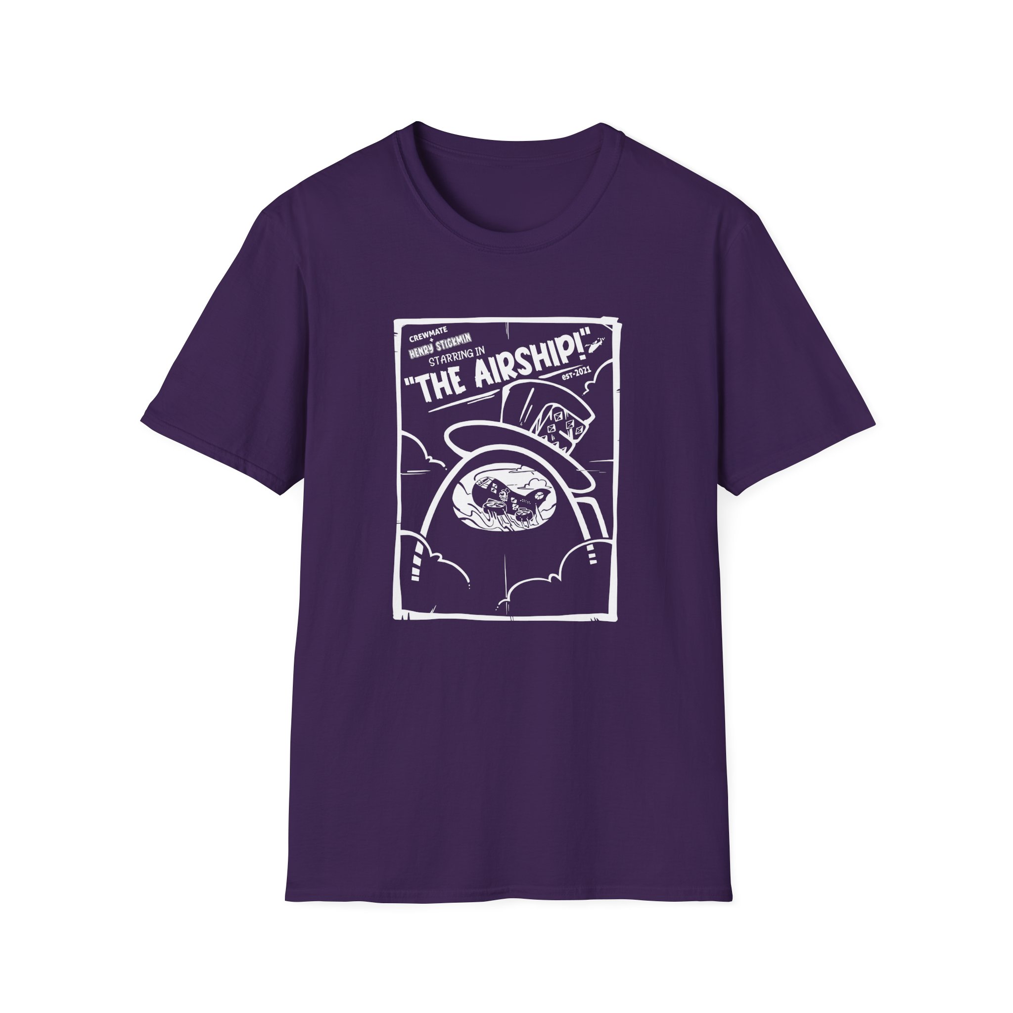 Among Us the Airship Unisex Softstyle T-Shirt