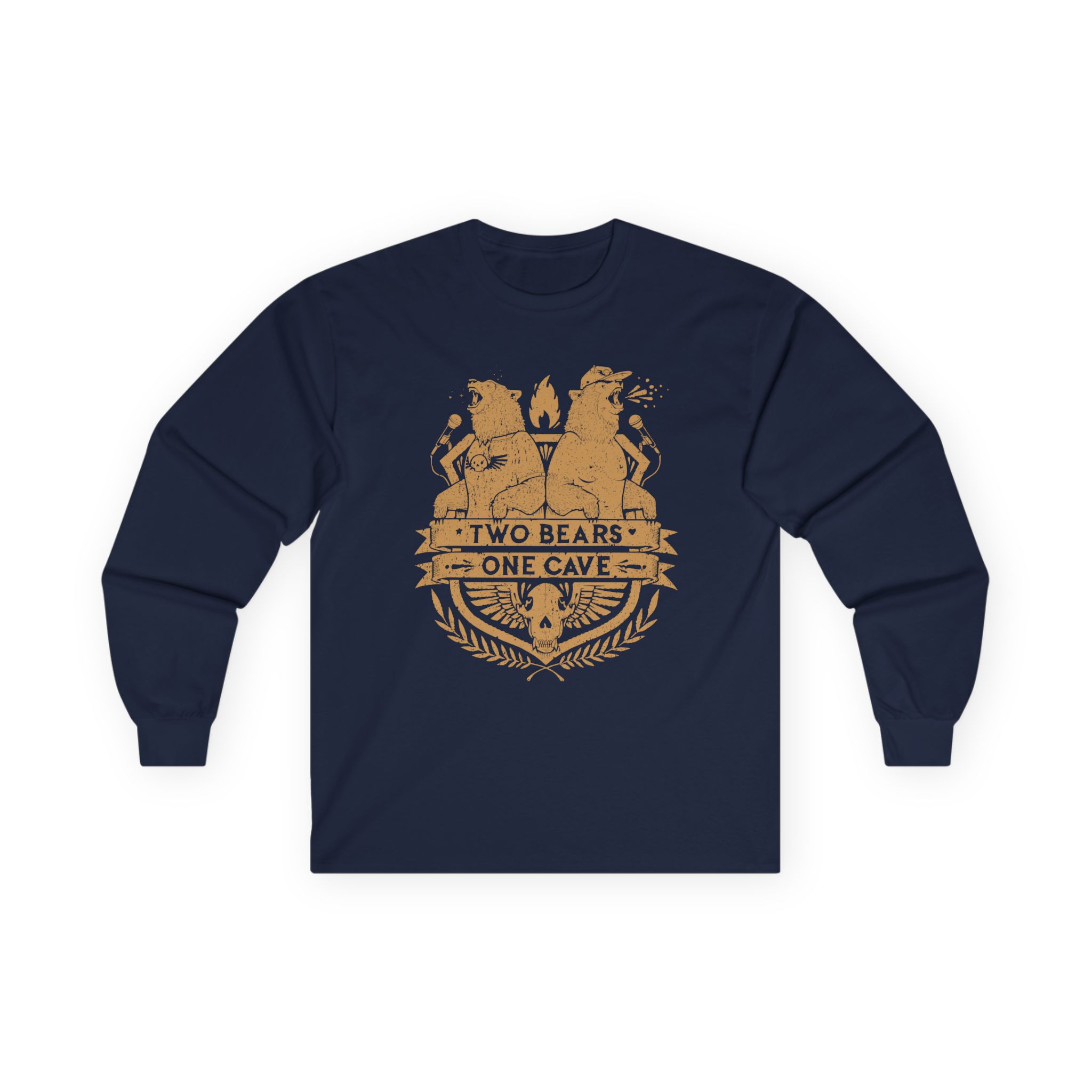 Ymh 2 BEARS, 1 CAVE by Jeremy Fish Unisex Ultra Cotton Long Sleeve Tee