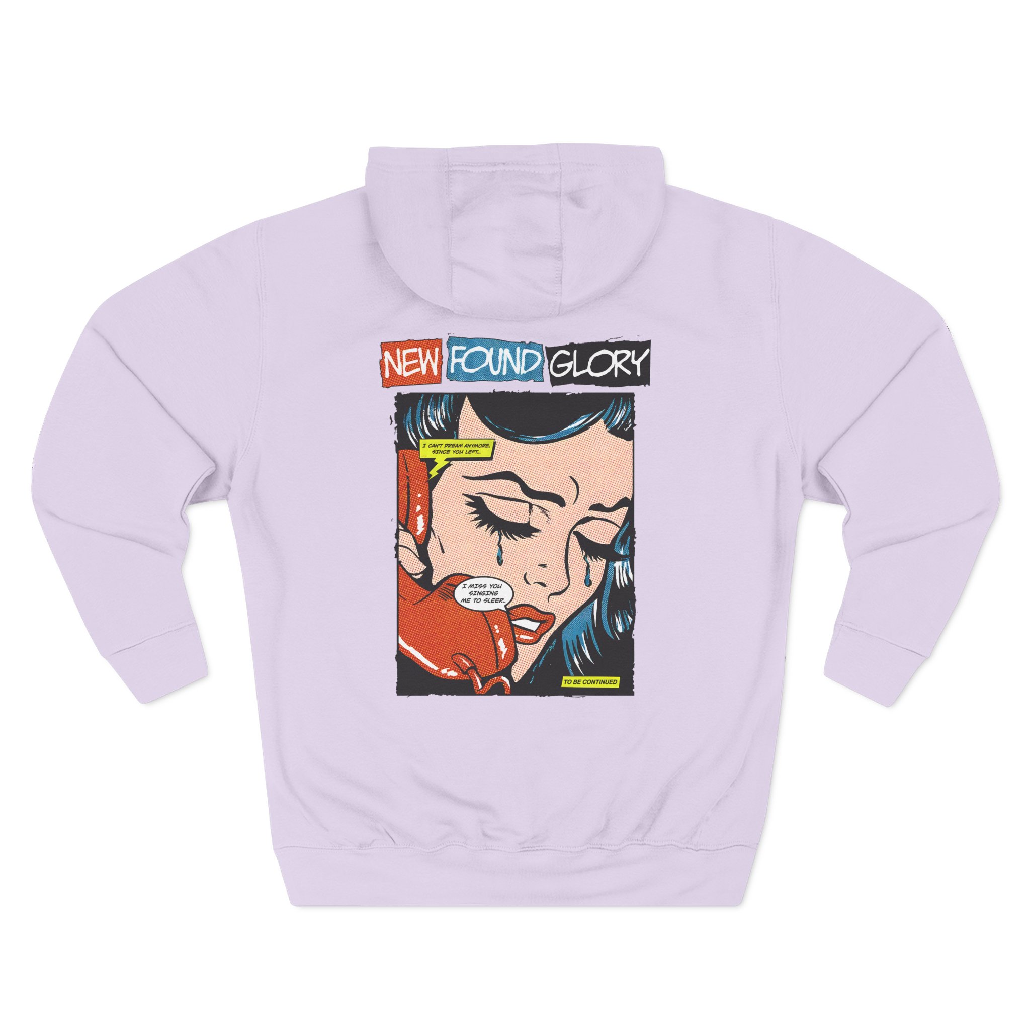 New Found Glory Coral Self Titled Three-Panel Fleece Hoodie