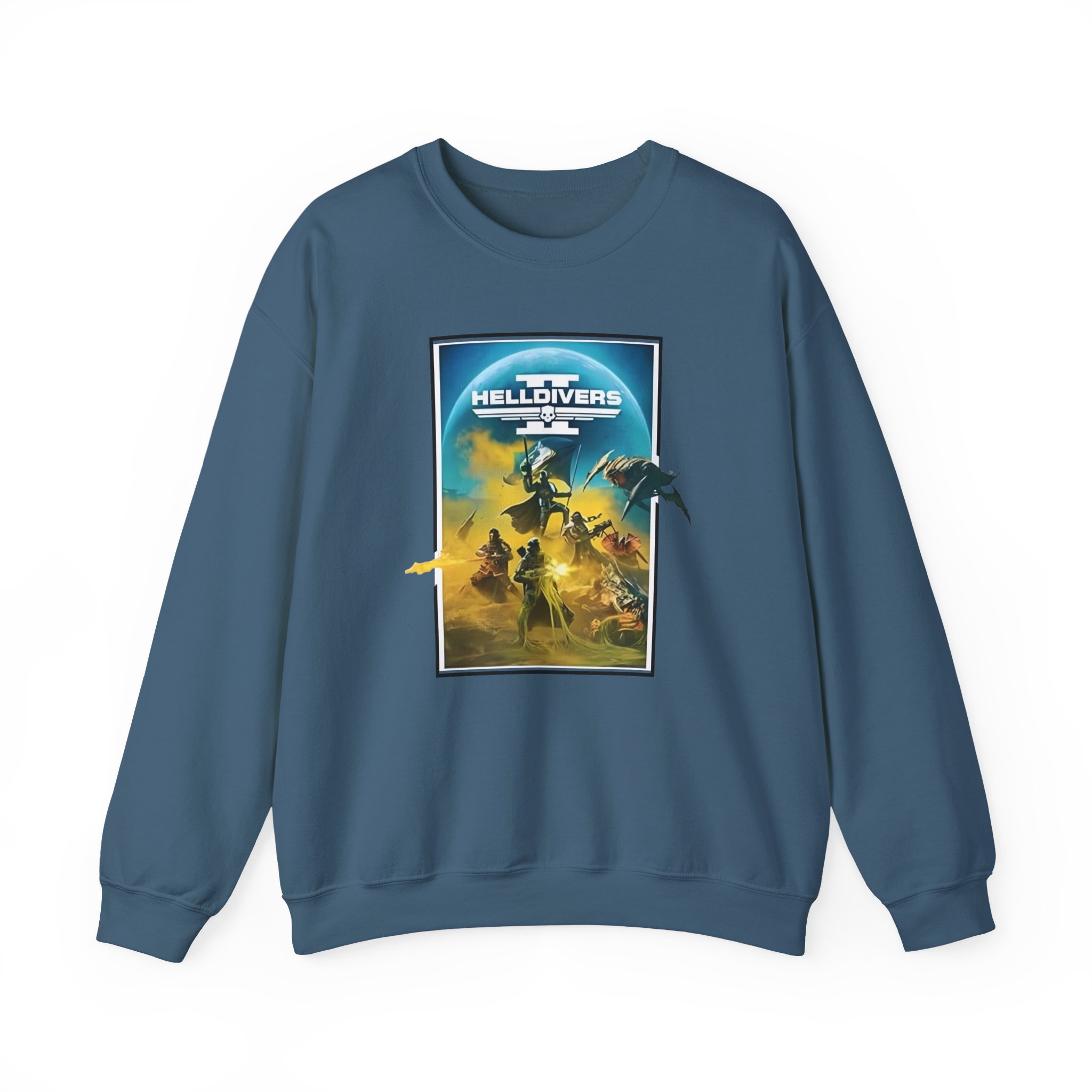Helldivers Key Art Unisex Heavy Blendâ„¢ Crewneck Sweatshirt