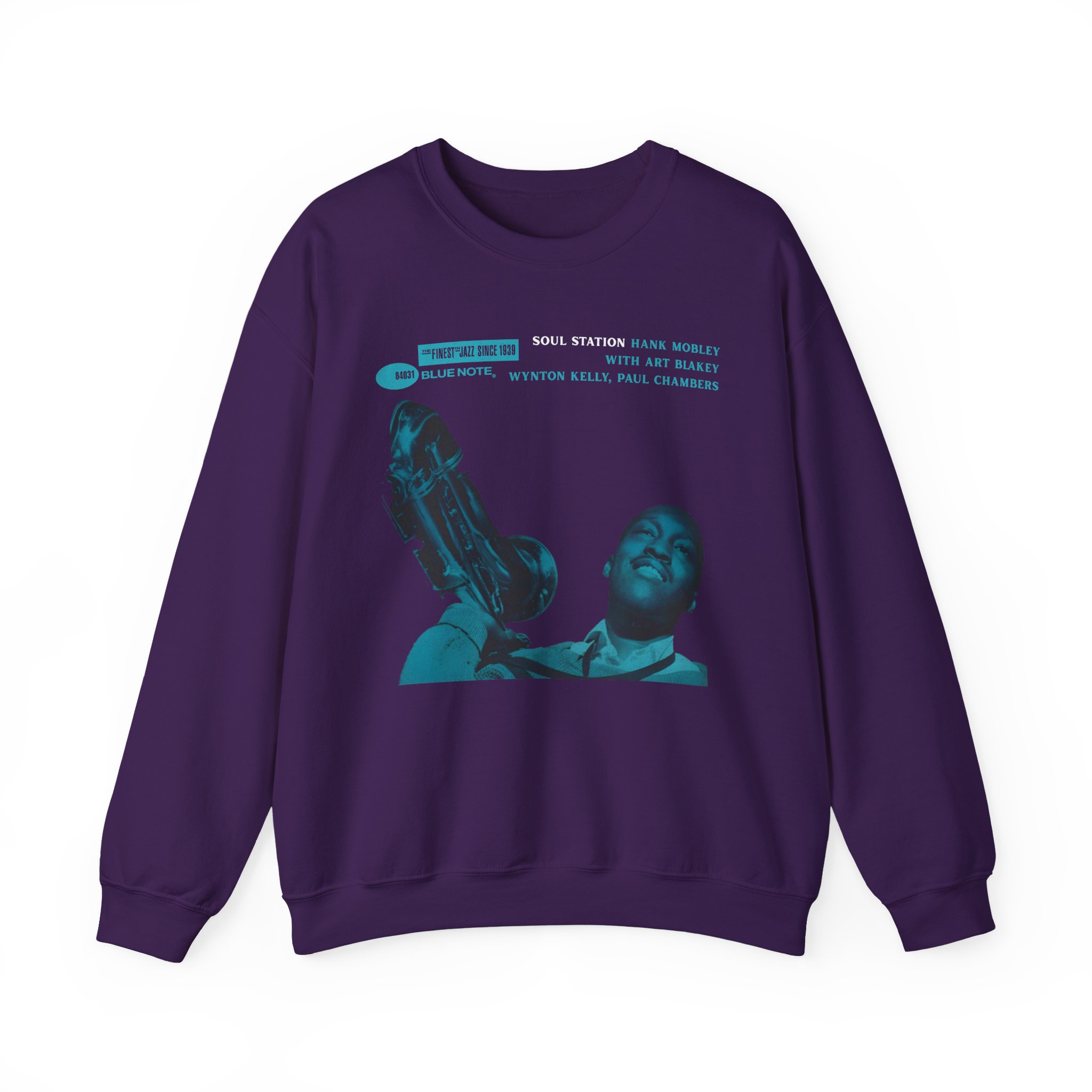 Blue Note Records Unisex Heavy Blendâ„¢ Crewneck Sweatshirt