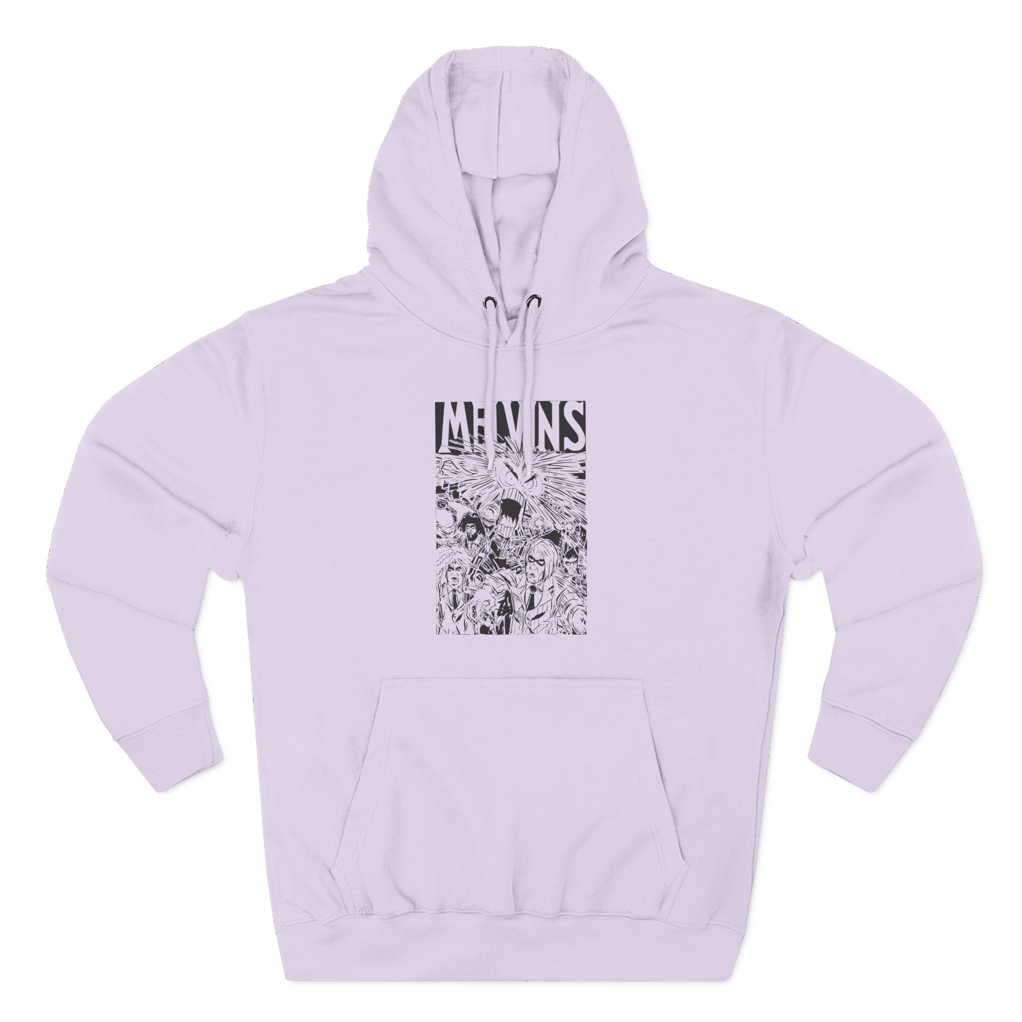Melvins Sandwich Three-Panel Fleece Hoodie