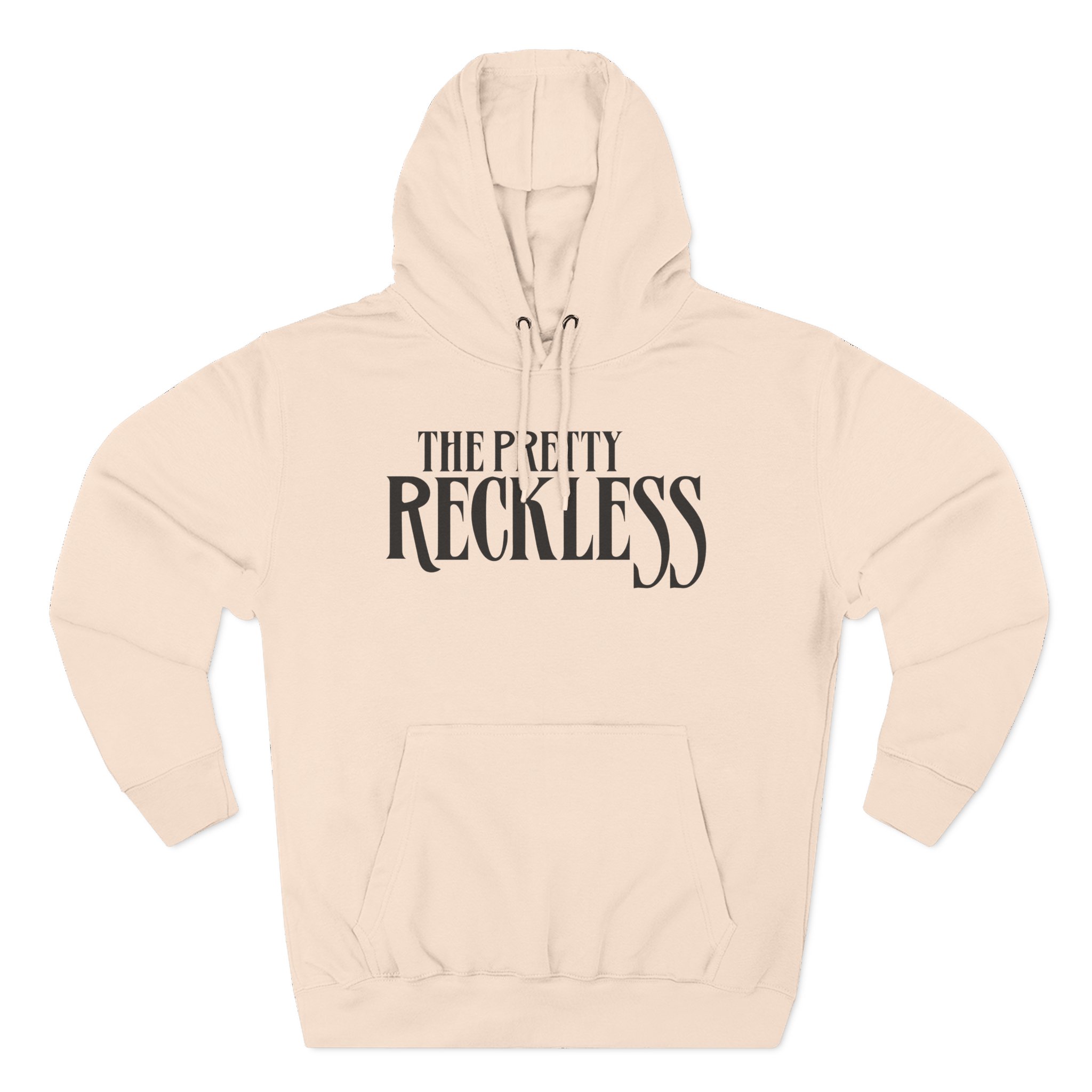 The Pretty Reckless Logo Three-Panel Fleece Hoodie