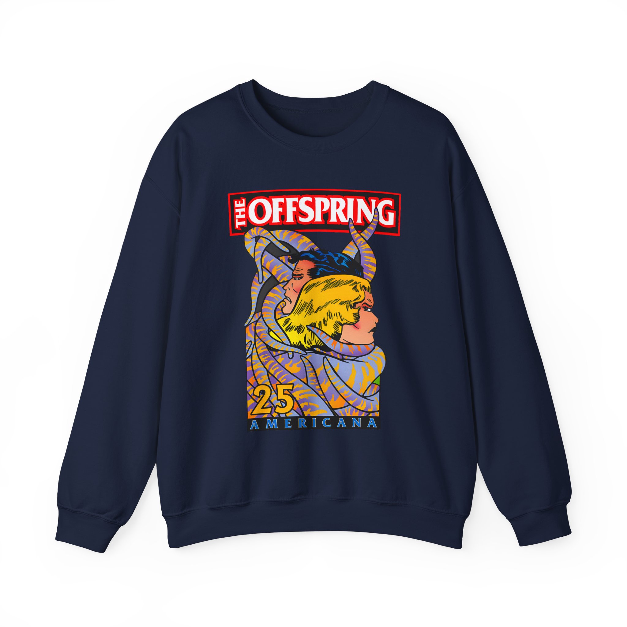 The Offspring Americana Unisex Heavy Blendâ„¢ Crewneck Sweatshirt