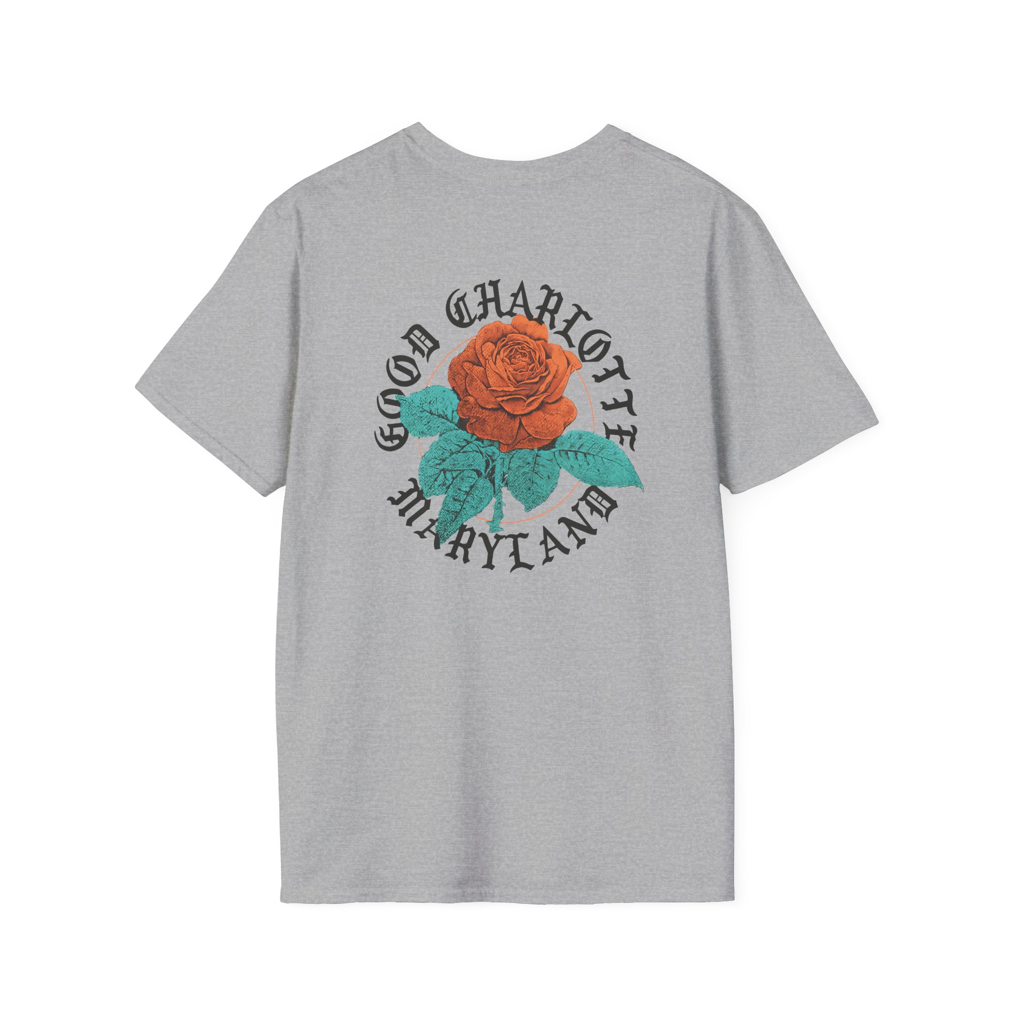 Good Charlotte Rose Maryland Unisex Softstyle T-Shirt
