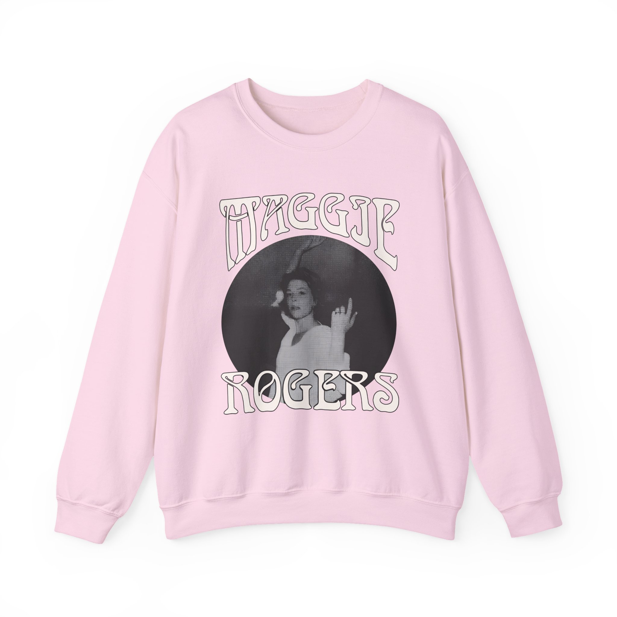 Maggie Rogers 70's Unisex Heavy Blendâ„¢ Crewneck Sweatshirt