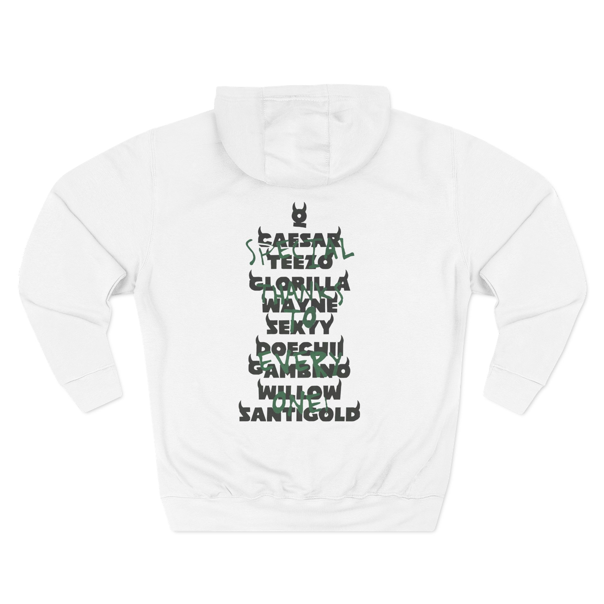 Chromakopia I <3 Features Three-Panel Fleece Hoodie