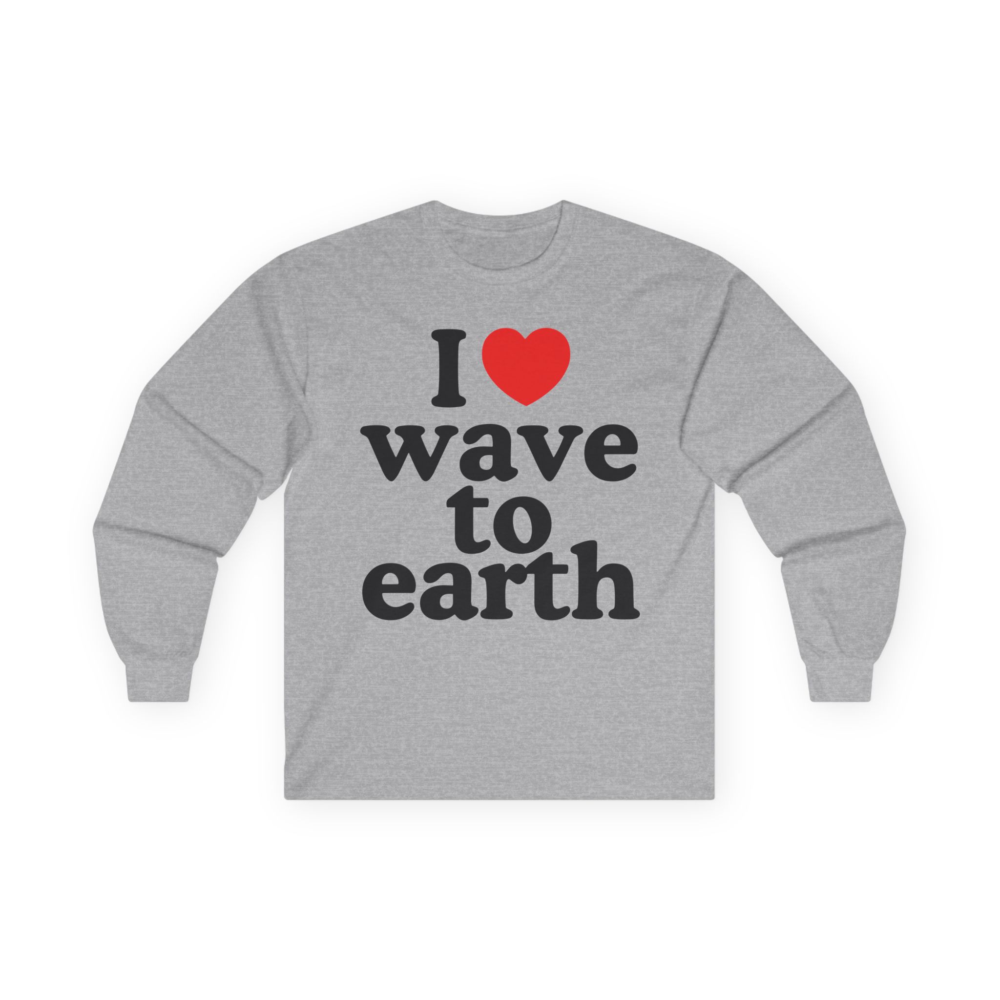 Wave to Earth Unisex Ultra Cotton Long Sleeve Tee