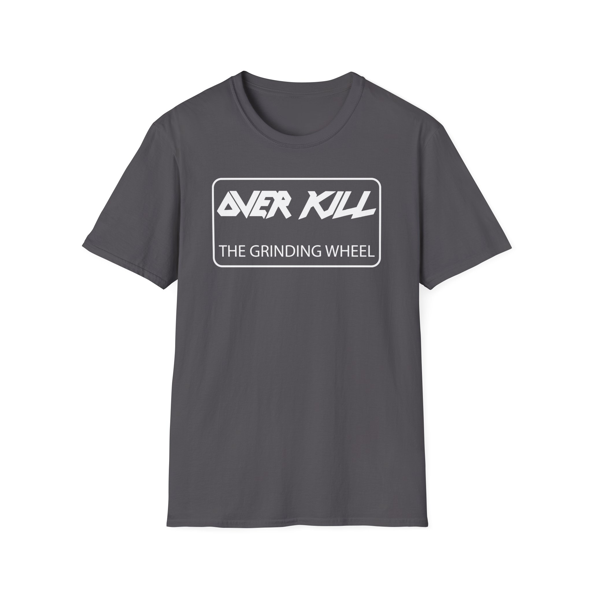 Overkill Embroidered Gear Logo Unisex Softstyle T-Shirt