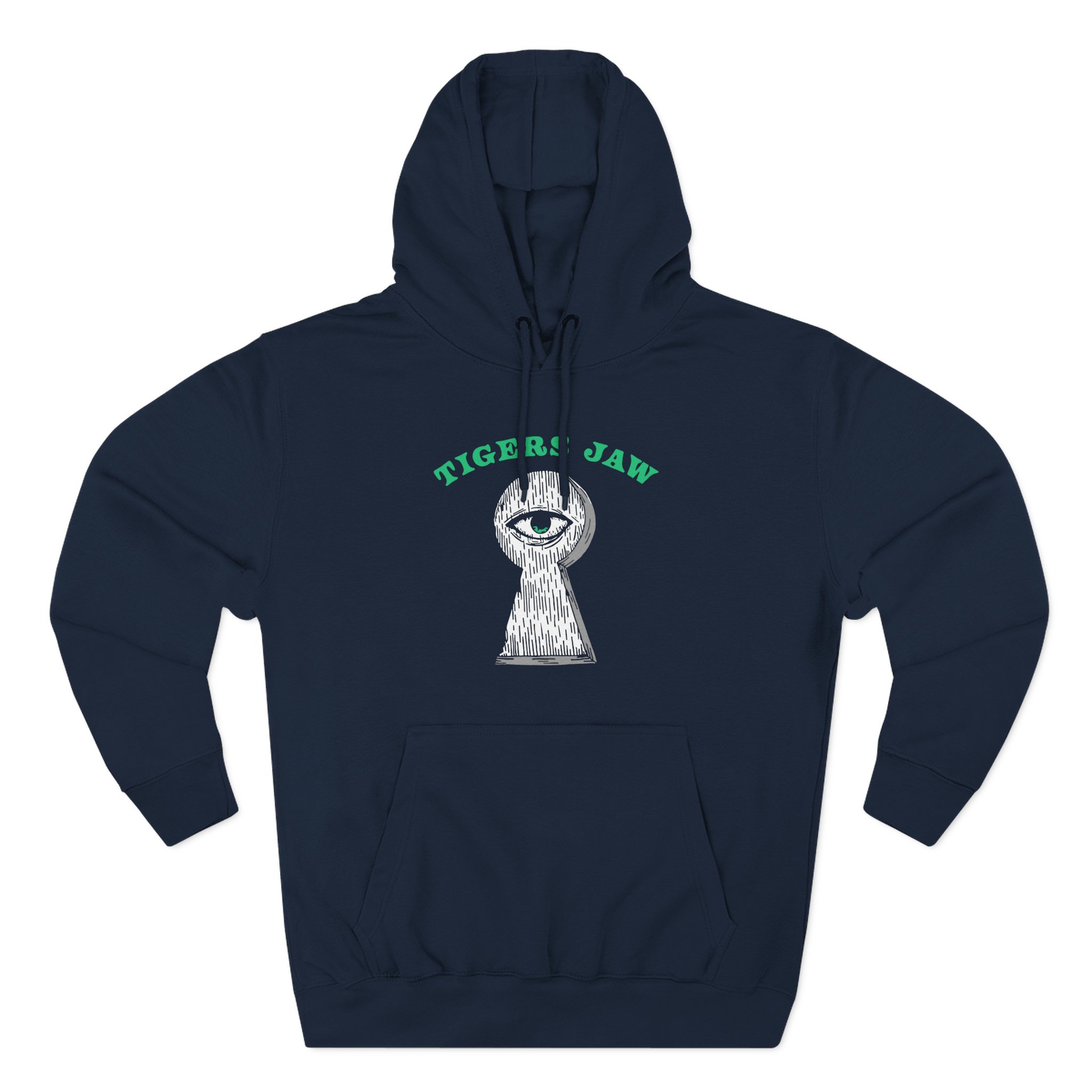 Tigers Jaw Keyhole Three-Panel Fleece Hoodie