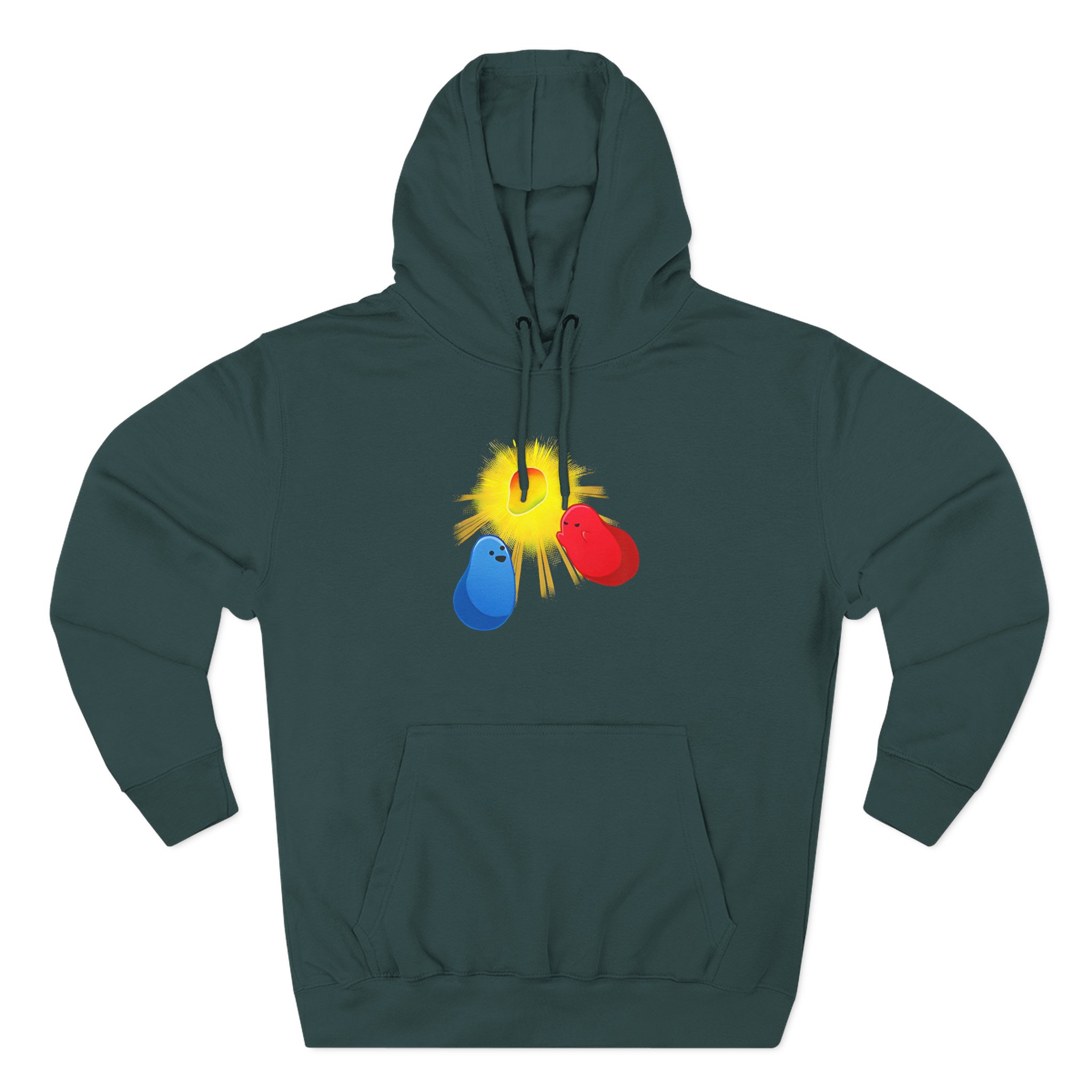 Drawfee Blob Three-Panel Fleece Hoodie