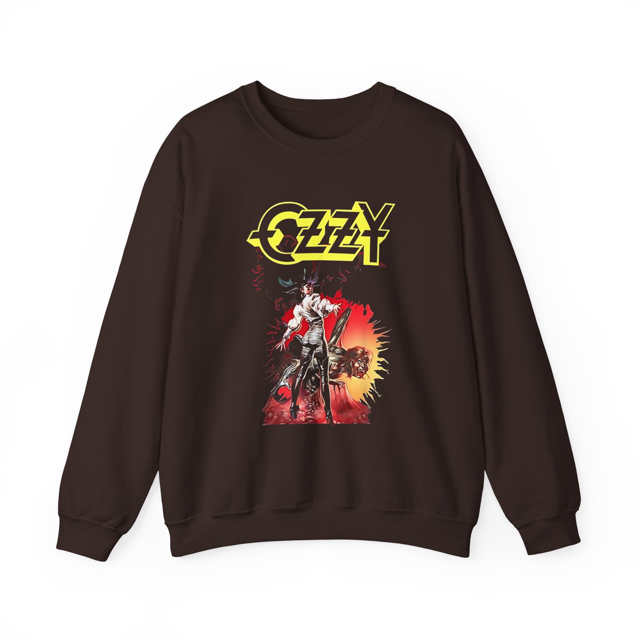 Ozzy Osbourne Ultimate Sunburst Vintage Unisex Heavy Blendâ„¢ Crewneck Sweatshirt