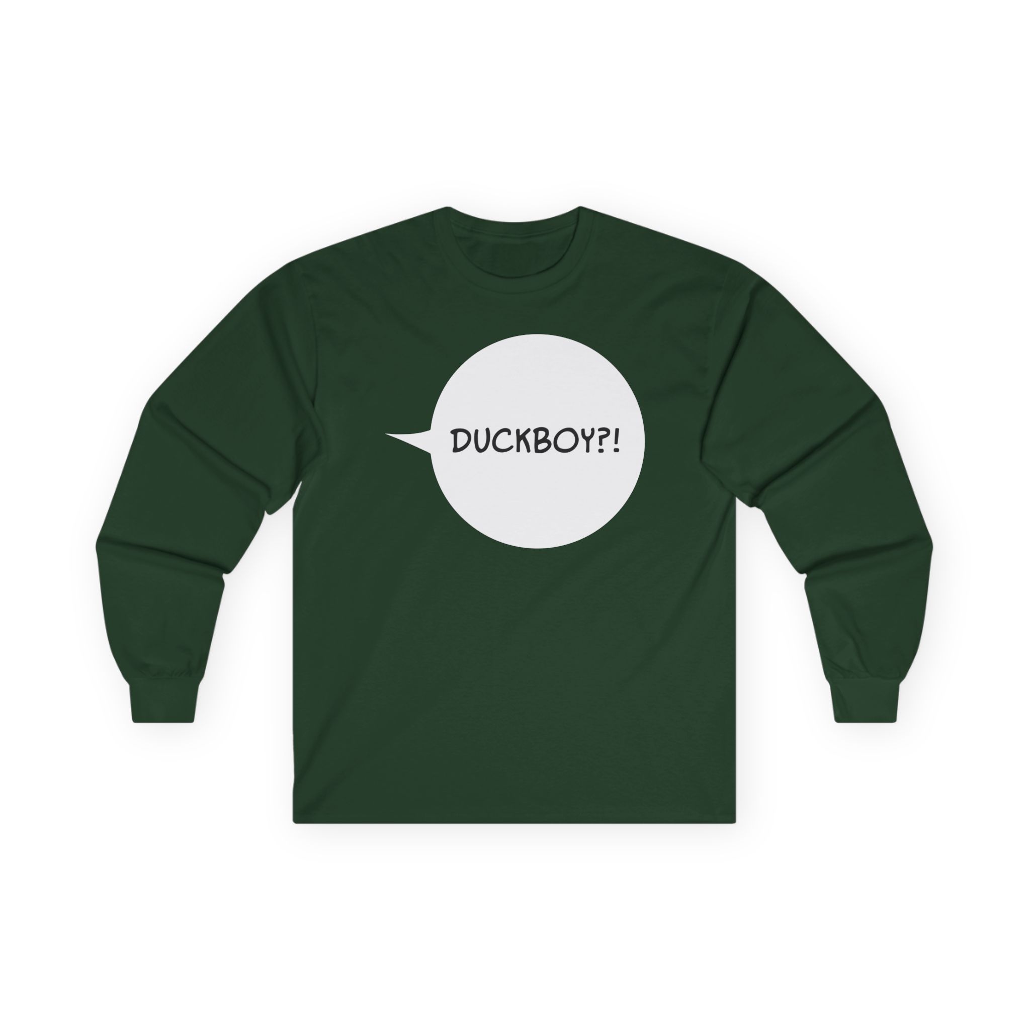 Duckboy Unisex Ultra Cotton Long Sleeve Tee