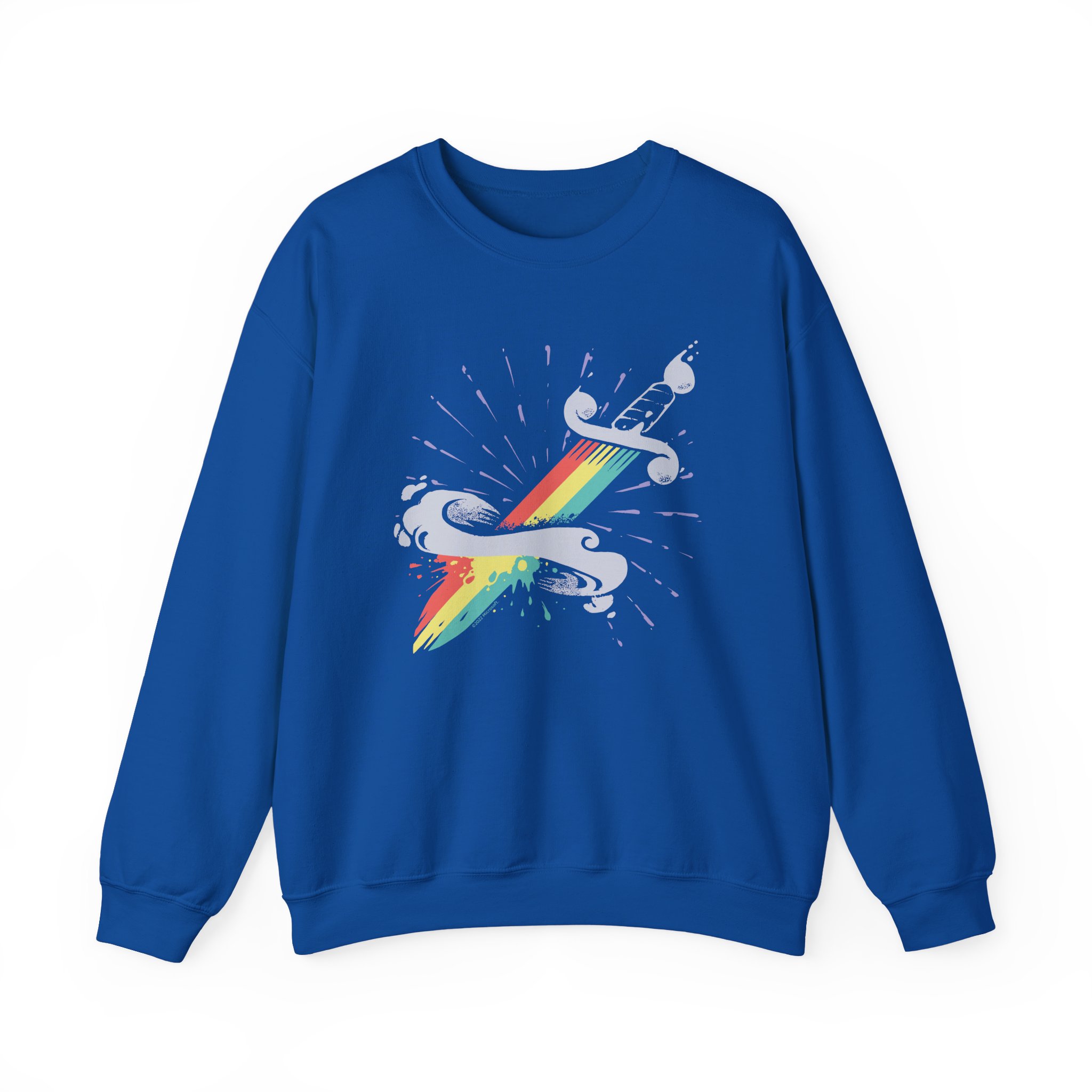 Grounded Willow Sad Stab Unisex Heavy Blendâ„¢ Crewneck Sweatshirt