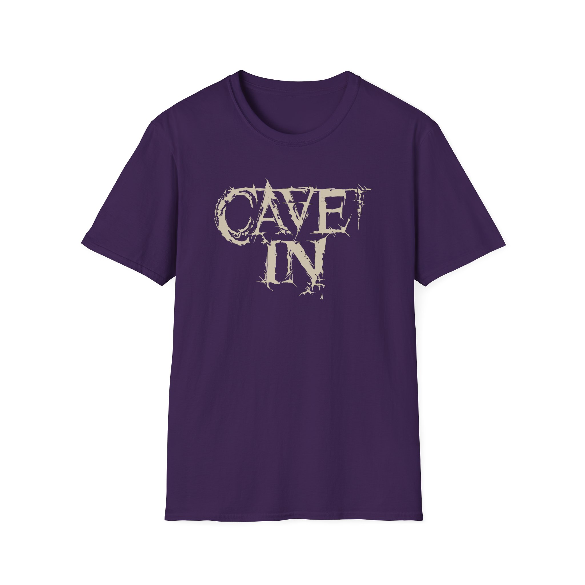 Cave in Logo & Satellite Unisex Softstyle T-Shirt