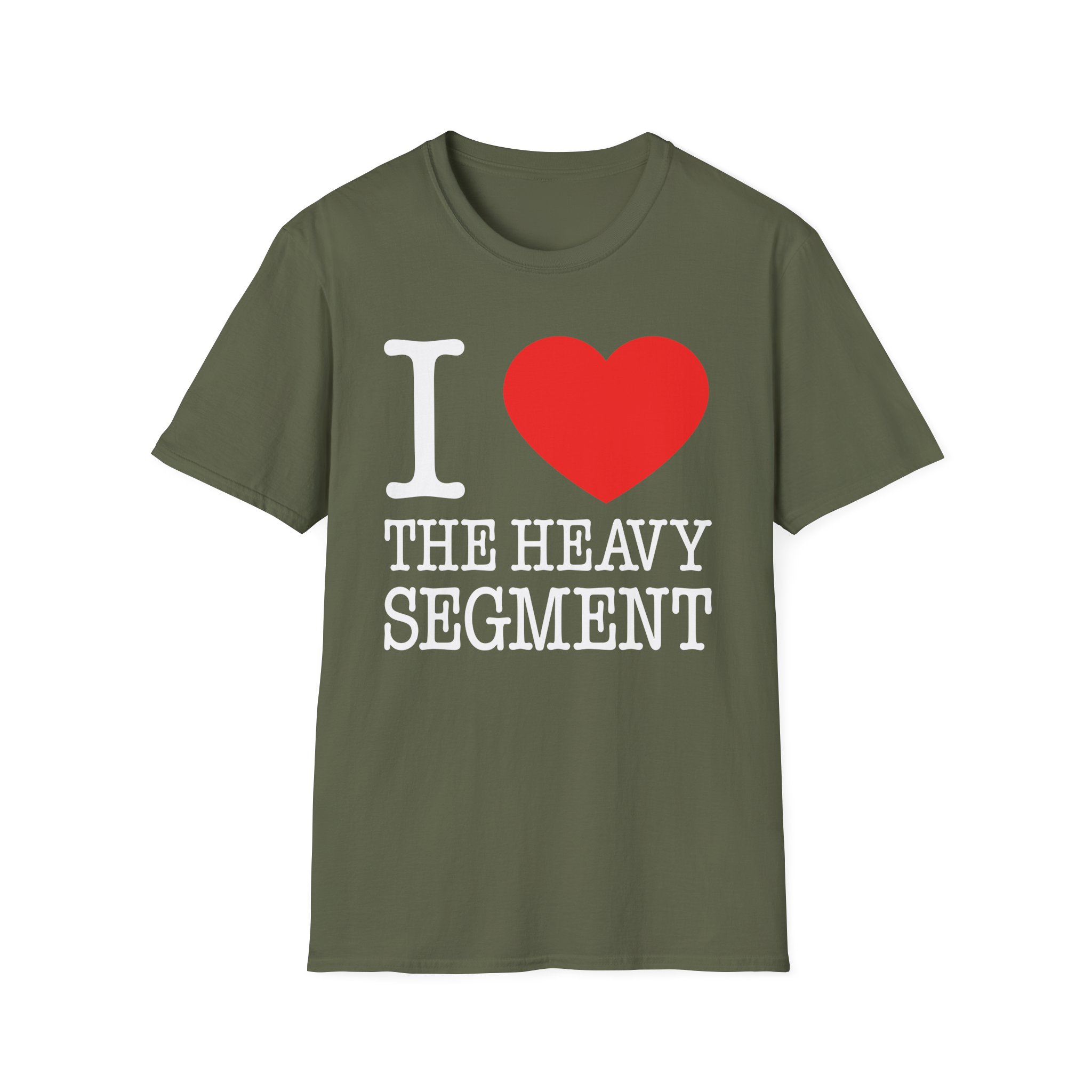 Ymh I Heart the Heavy Segment Unisex Softstyle T-Shirt