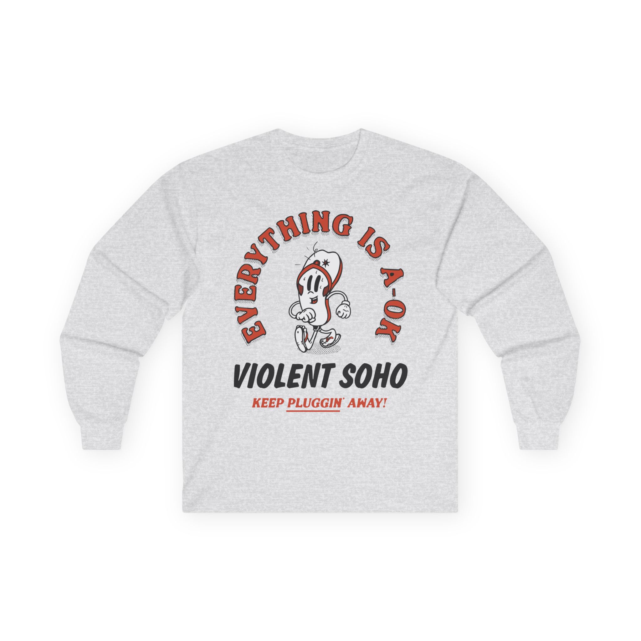 Violent Soho Keep on Pluggin Unisex Ultra Cotton Long Sleeve Tee