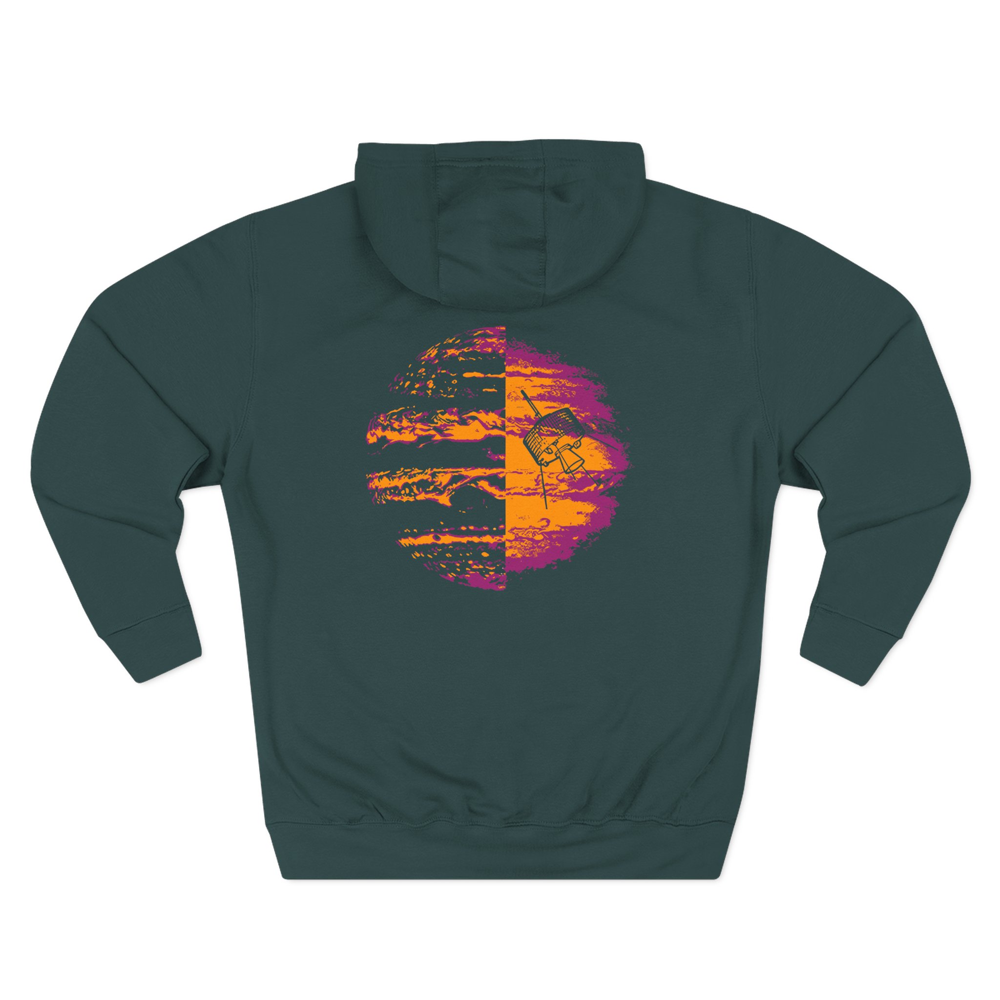 Cave in Jupiter Emerging Three-Panel Fleece Hoodie