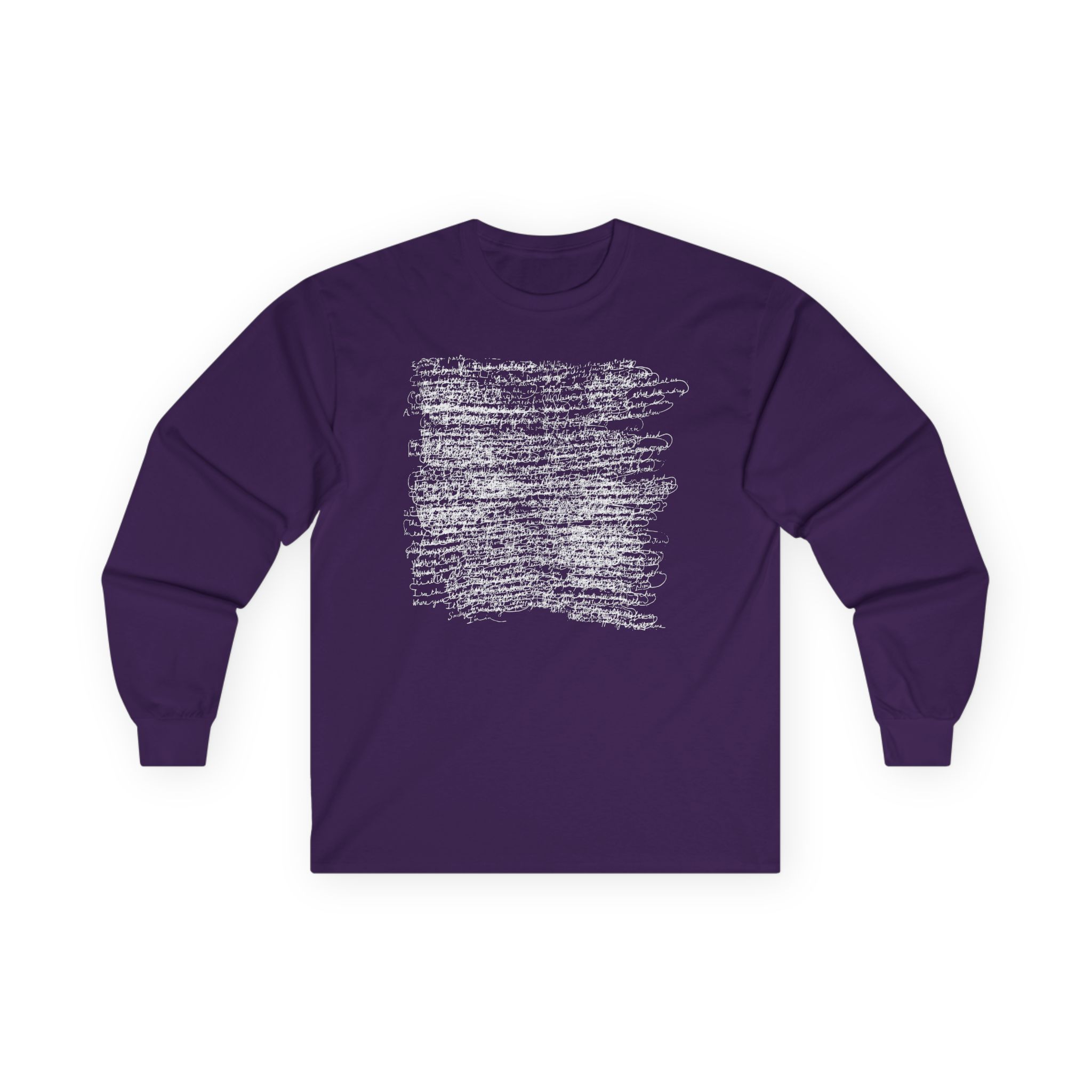 Tom Odell Scribble Unisex Ultra Cotton Long Sleeve Tee
