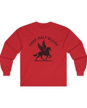 Percy Jackson Camp Half-blood & Camp Jupiter Unisex Ultra Cotton Long Sleeve Tee