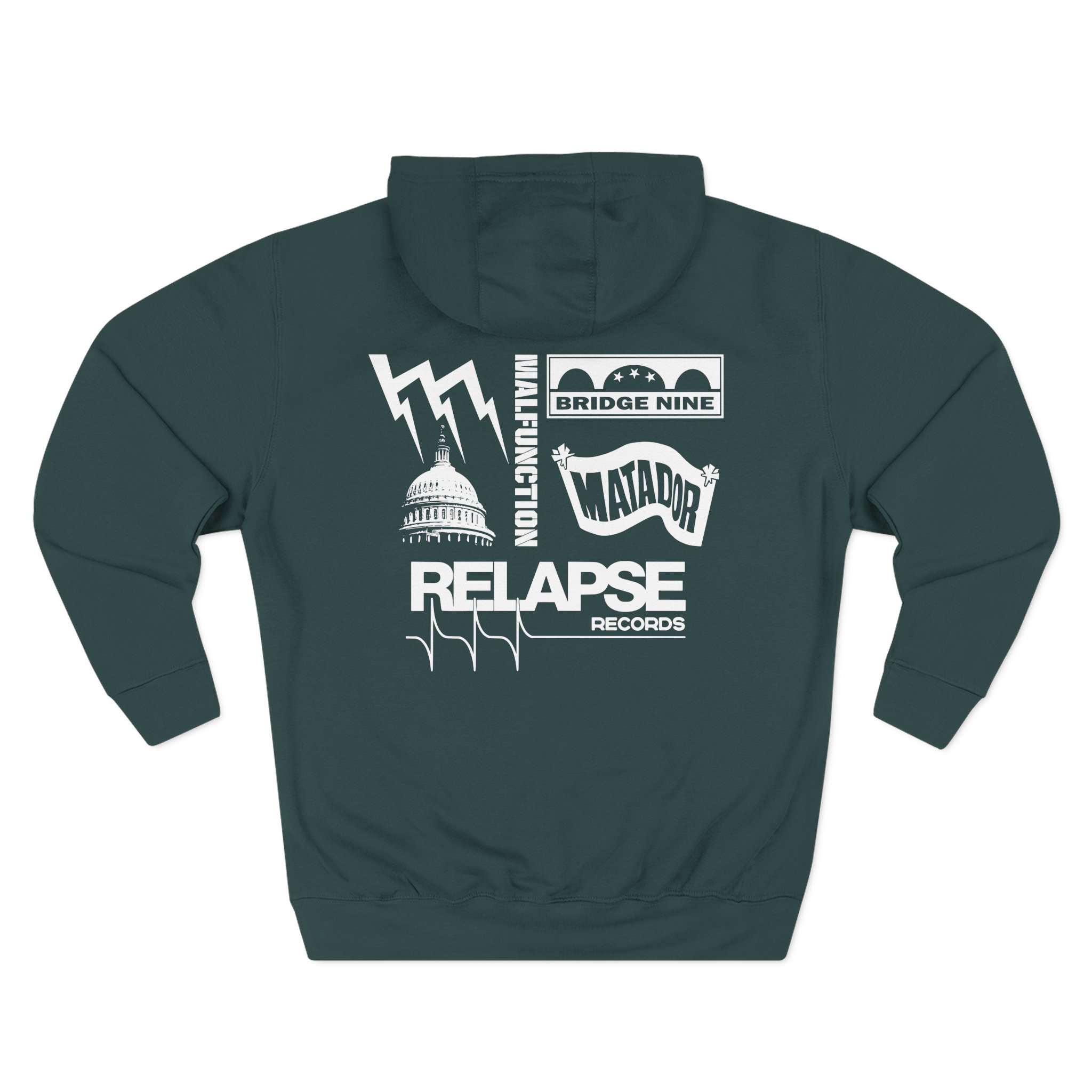 Ceremony Label Roses Three-Panel Fleece Hoodie