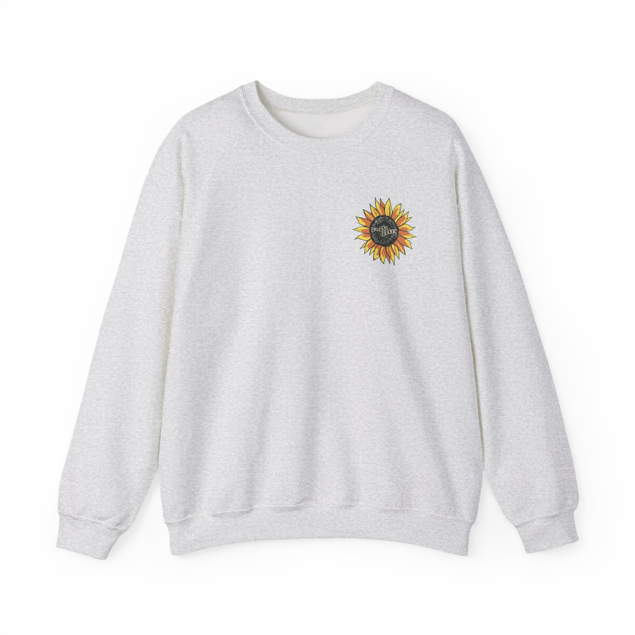 Benson Boone Sunflower Unisex Heavy Blendâ„¢ Crewneck Sweatshirt