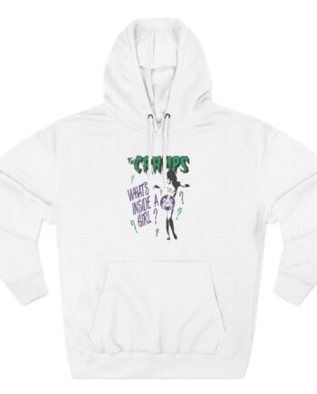 The Cramps What's Inside a Girl Three-Panel Fleece Hoodie