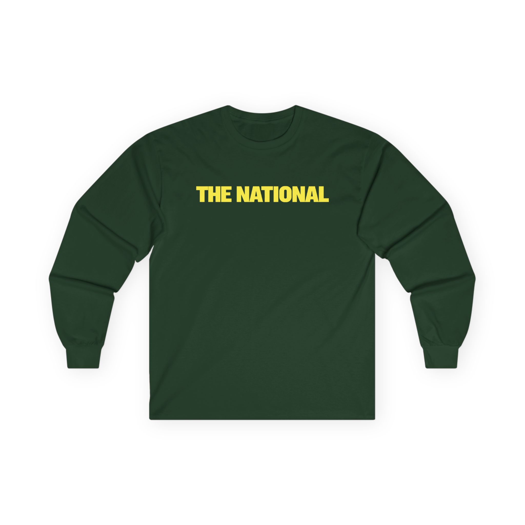 The National Unisex Ultra Cotton Long Sleeve Tee