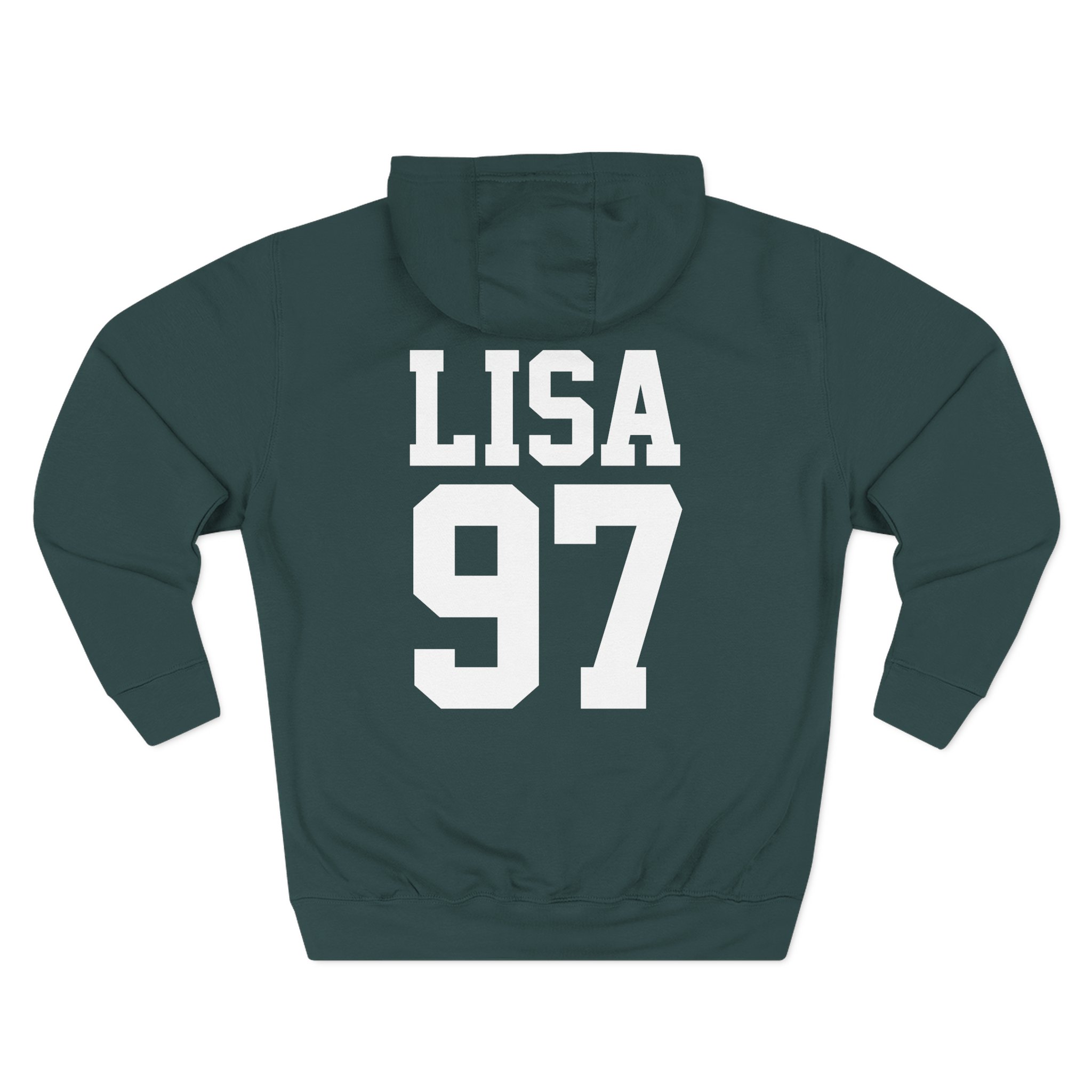 B Lisa 97 Three-Panel Fleece Hoodie