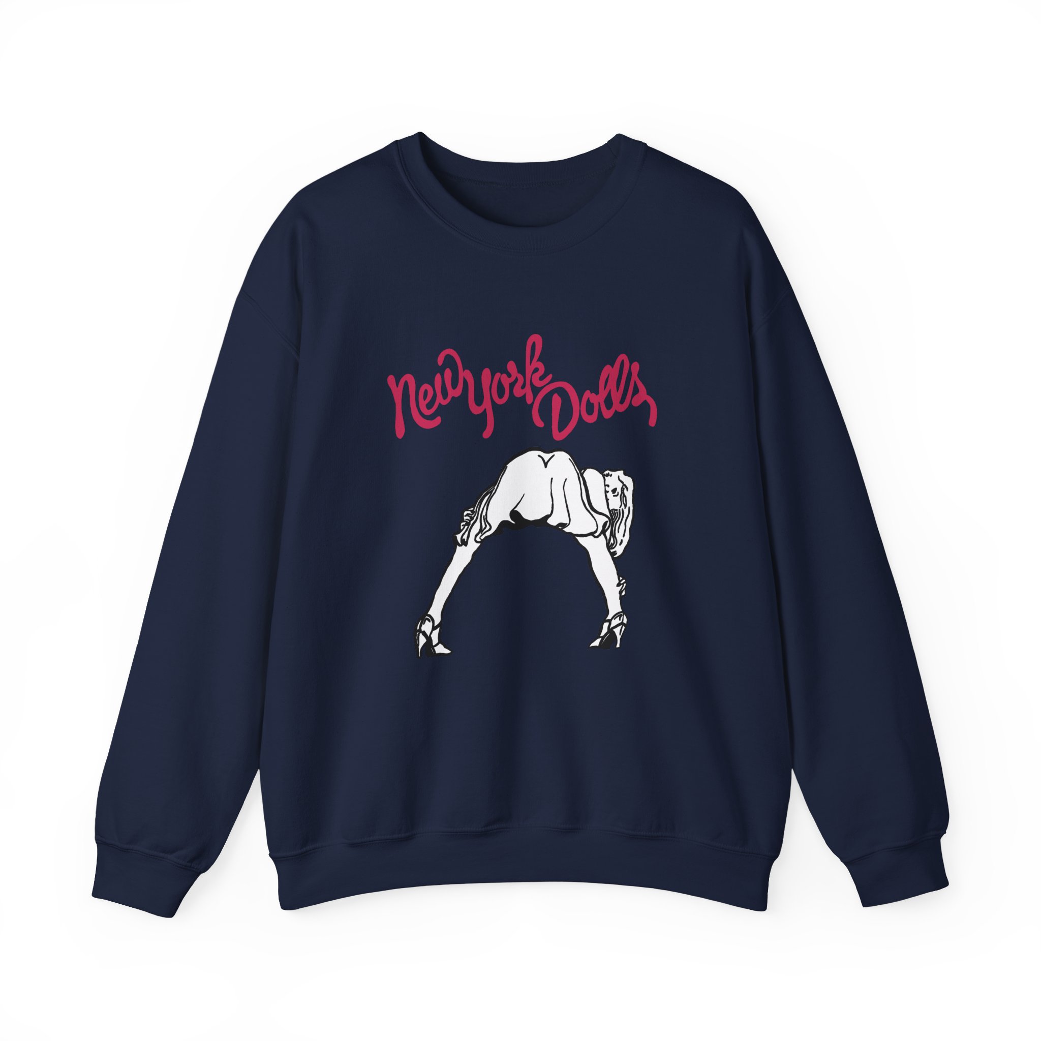 New York Dolls Lipstick Girl Unisex Heavy Blendâ„¢ Crewneck Sweatshirt