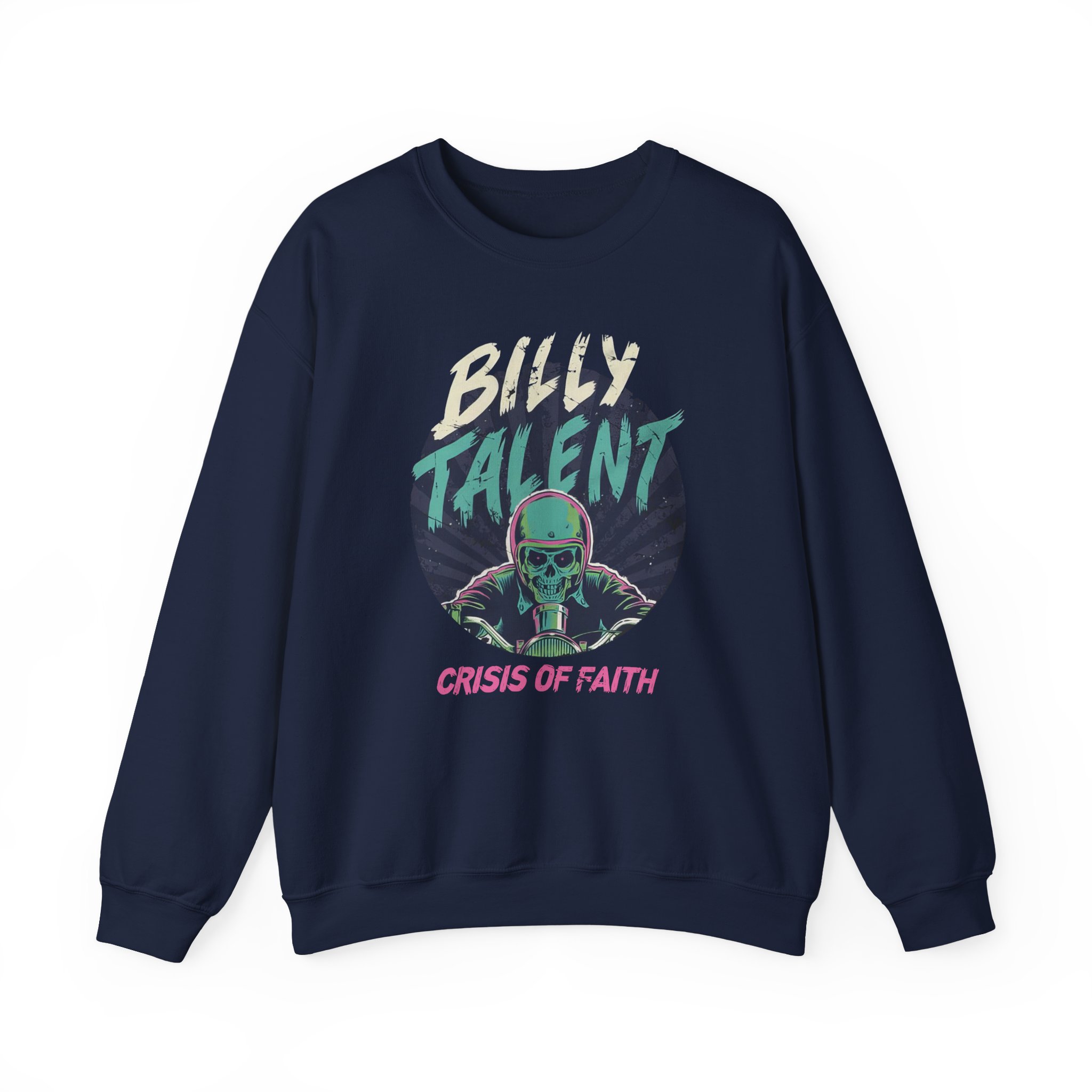 Billy Talent Cof Circle Rider Unisex Heavy Blendâ„¢ Crewneck Sweatshirt
