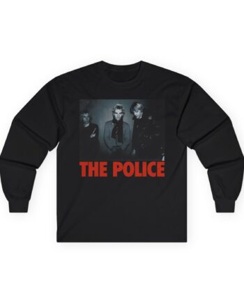 The Police Against the Wall Unisex Ultra Cotton Long Sleeve Tee