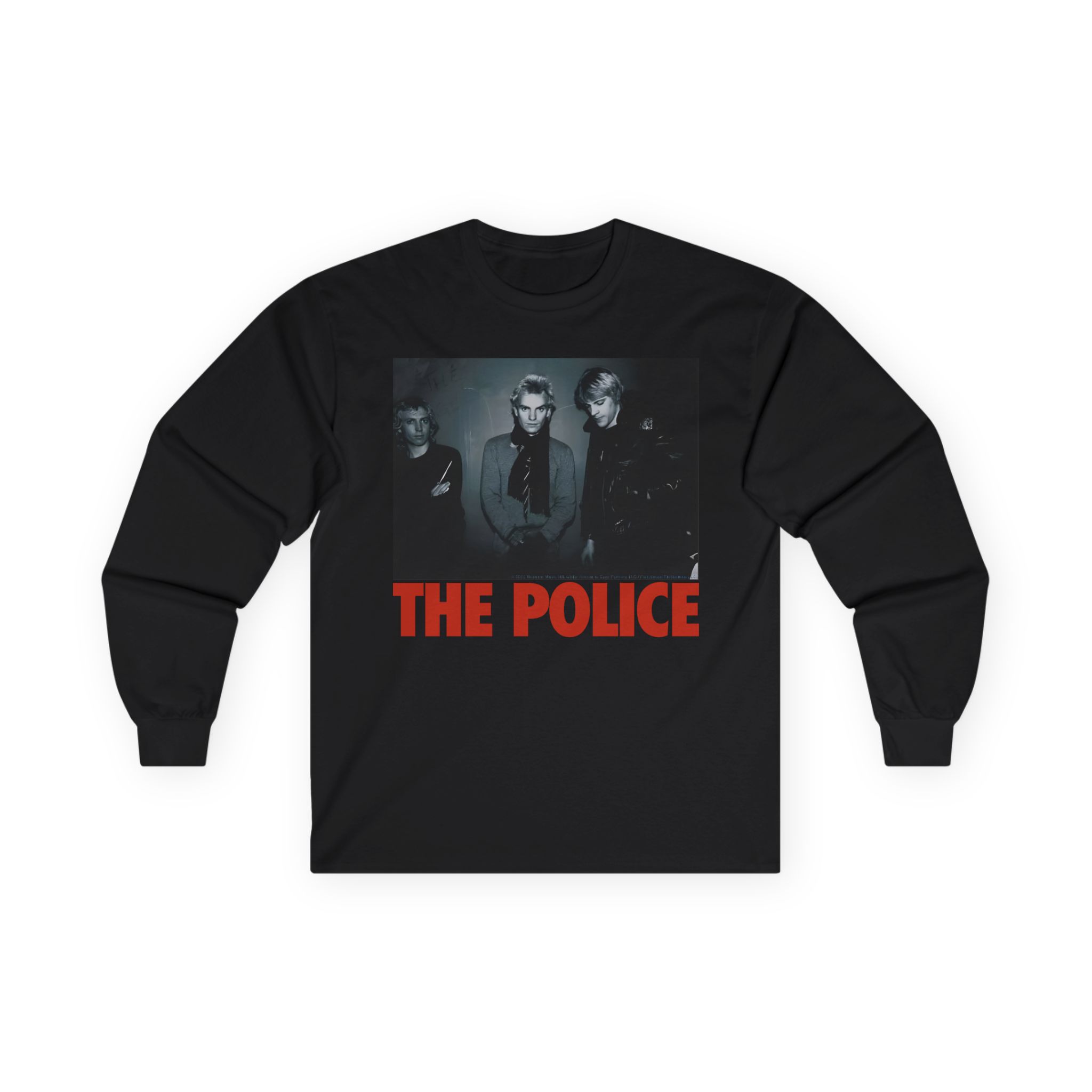 The Police Against the Wall Unisex Ultra Cotton Long Sleeve Tee